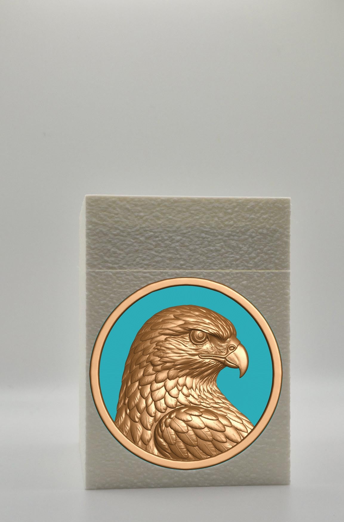 Eagle Card Box — White