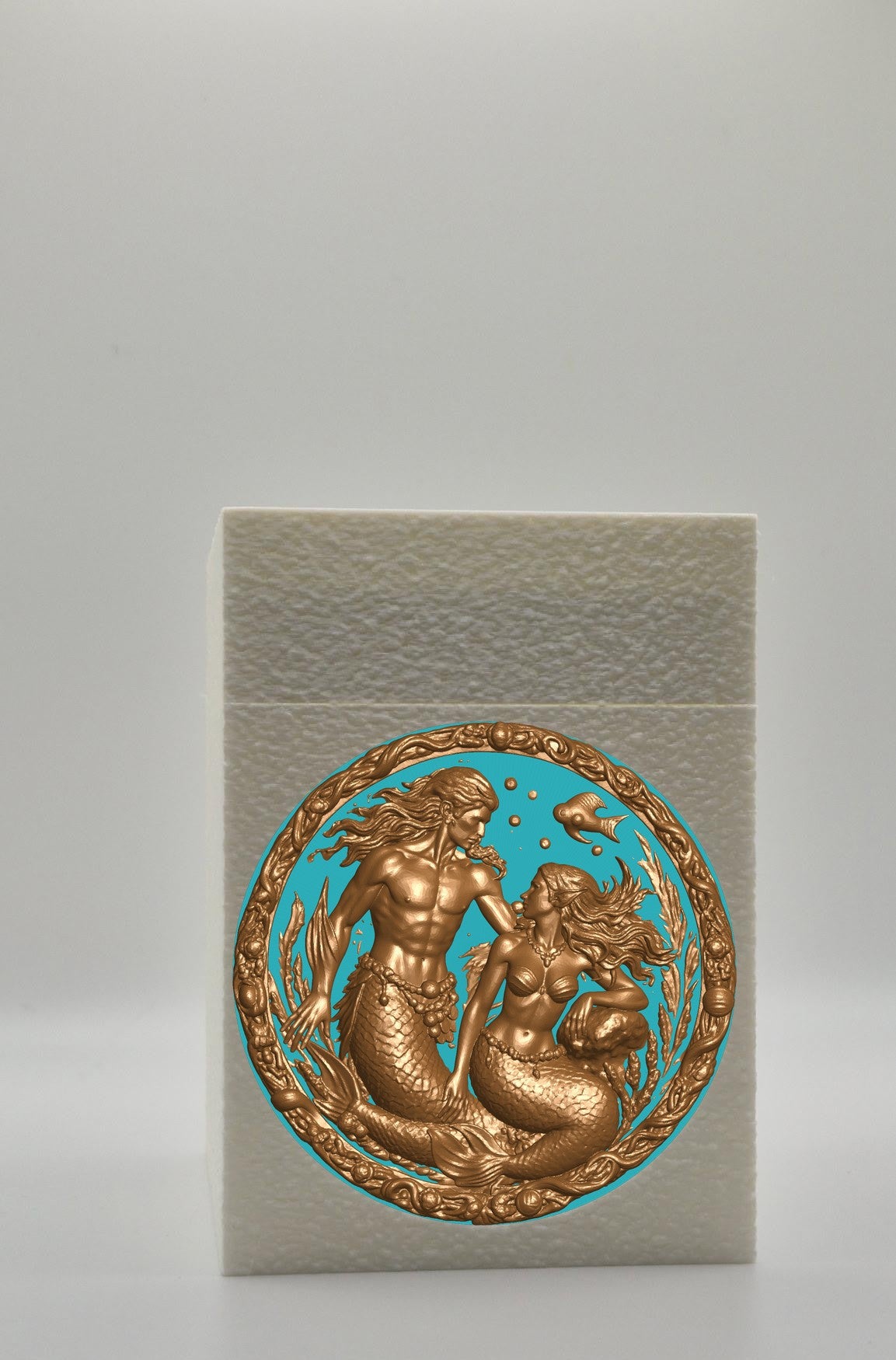 Merfolk Card Box — White