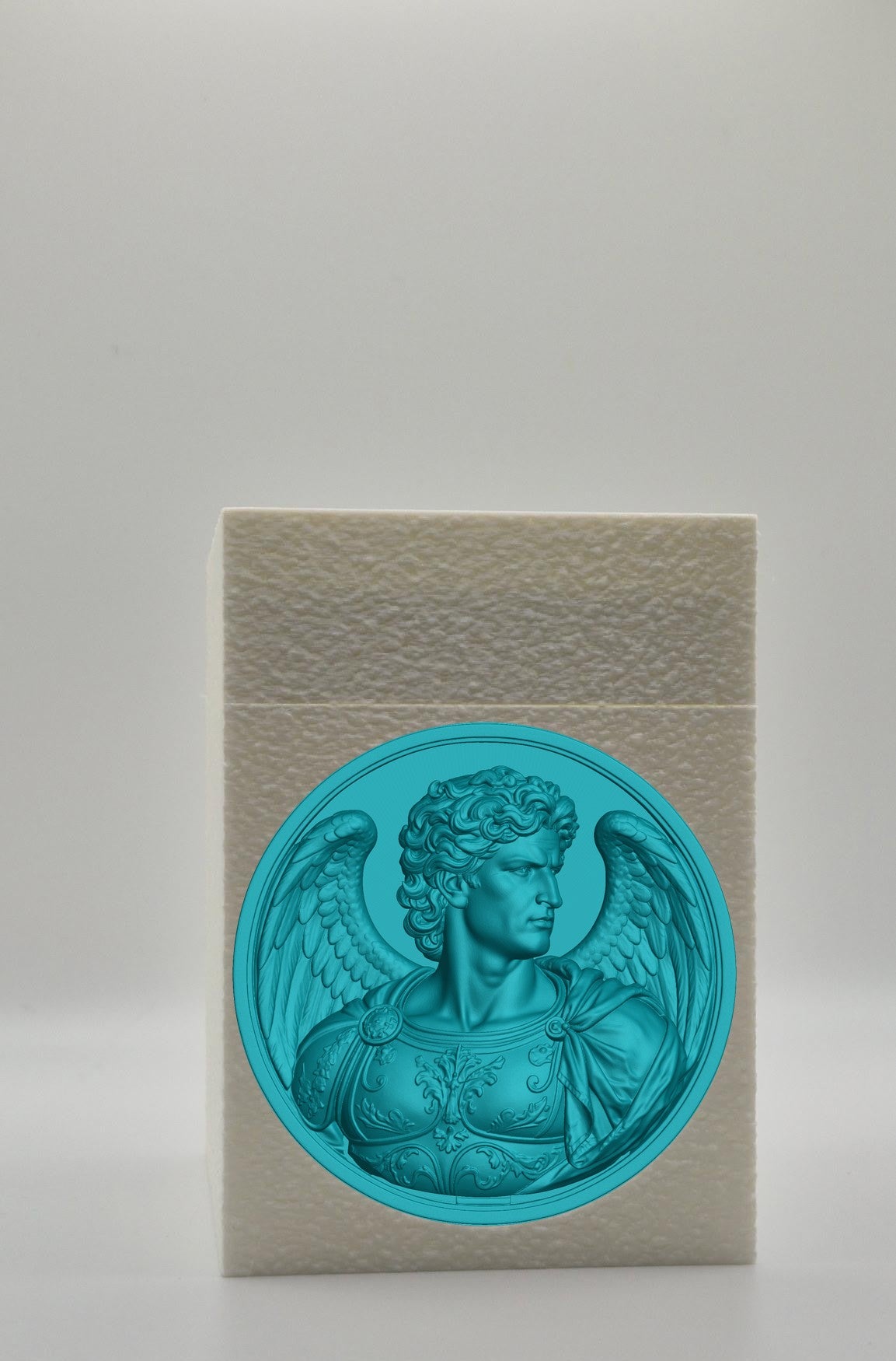 Angel Card Box — White