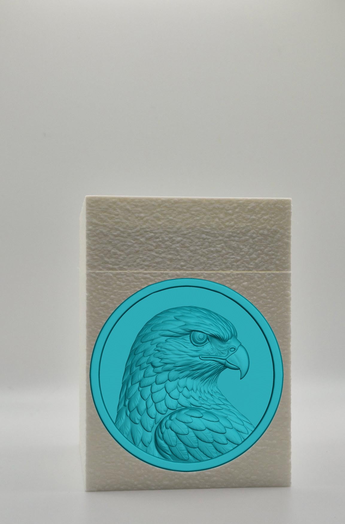 Eagle Card Box — White