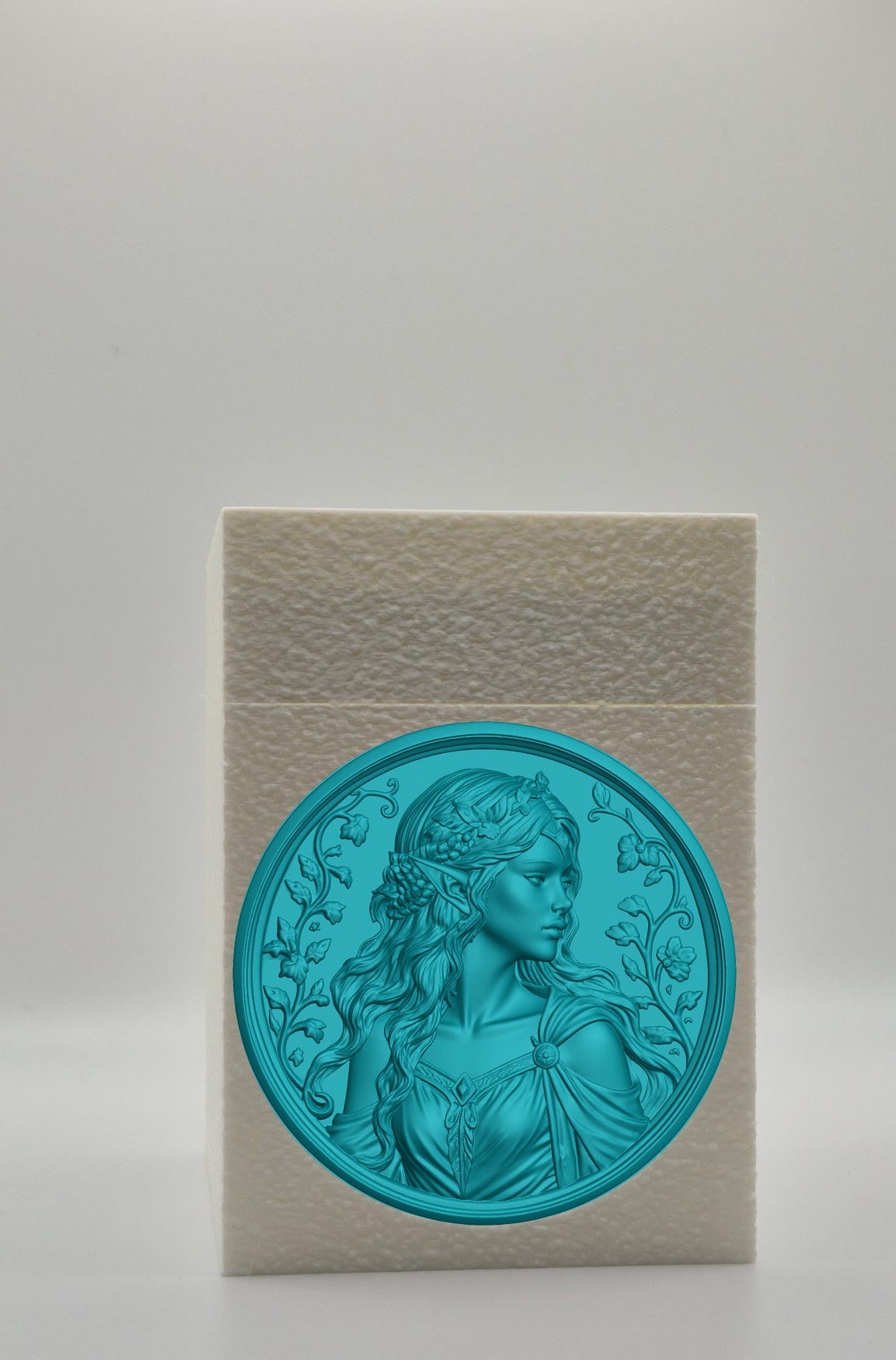 Elf Maiden Card Box — White