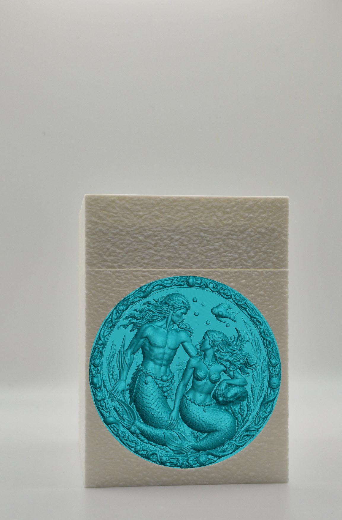 Merfolk Card Box — White