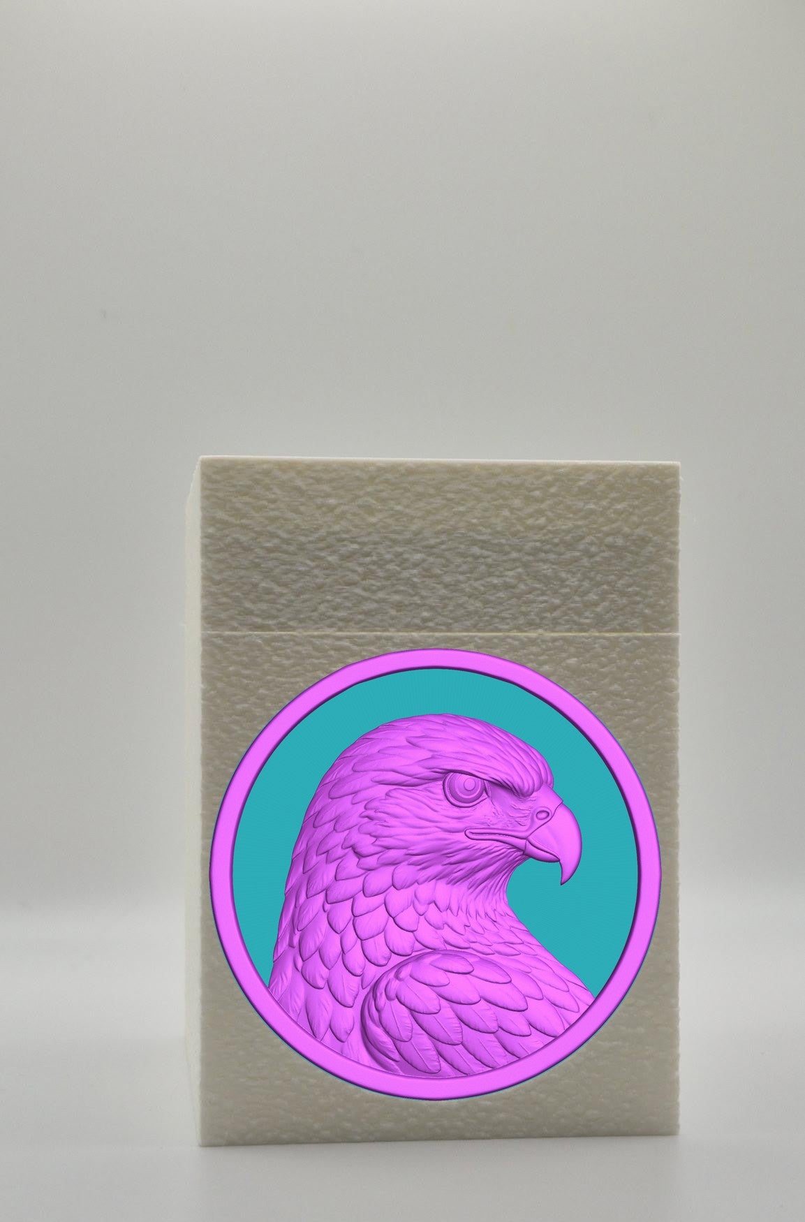 Eagle Card Box — White