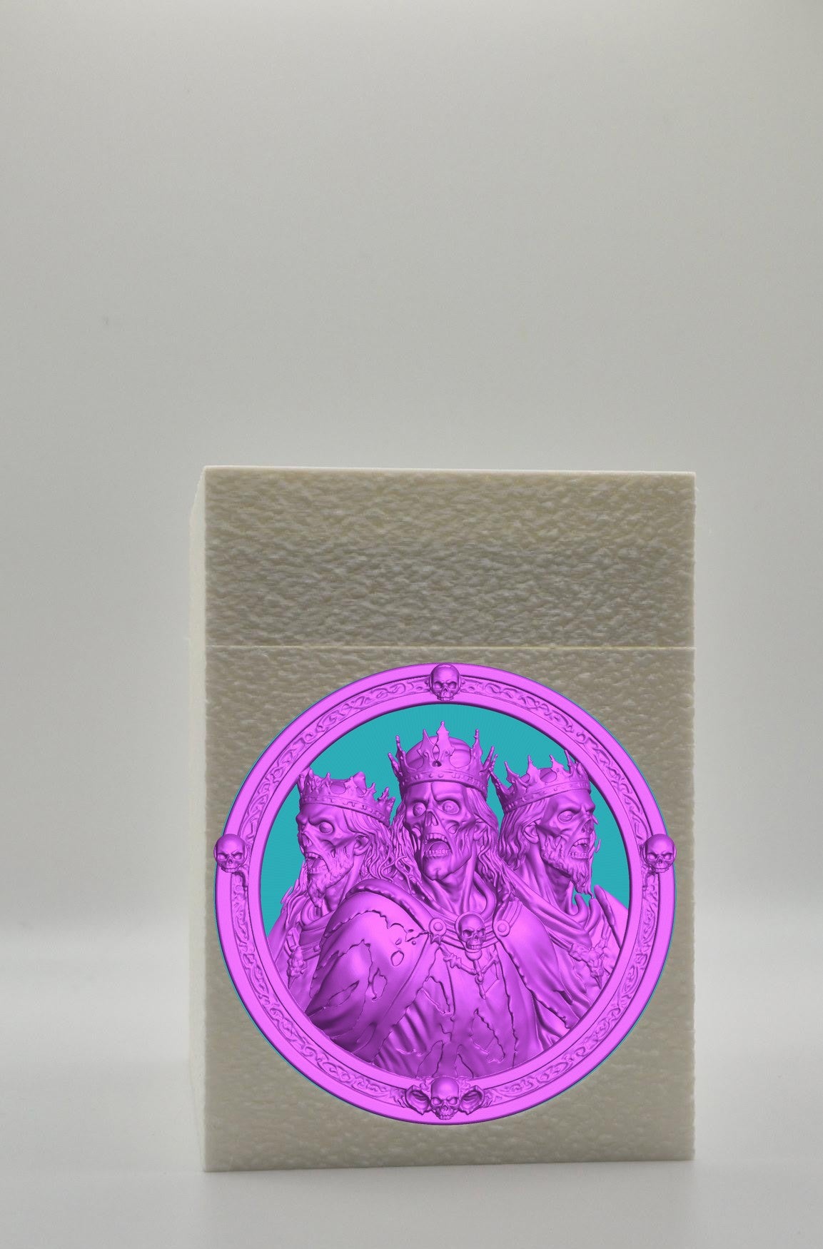 Zombie King Card Box — White