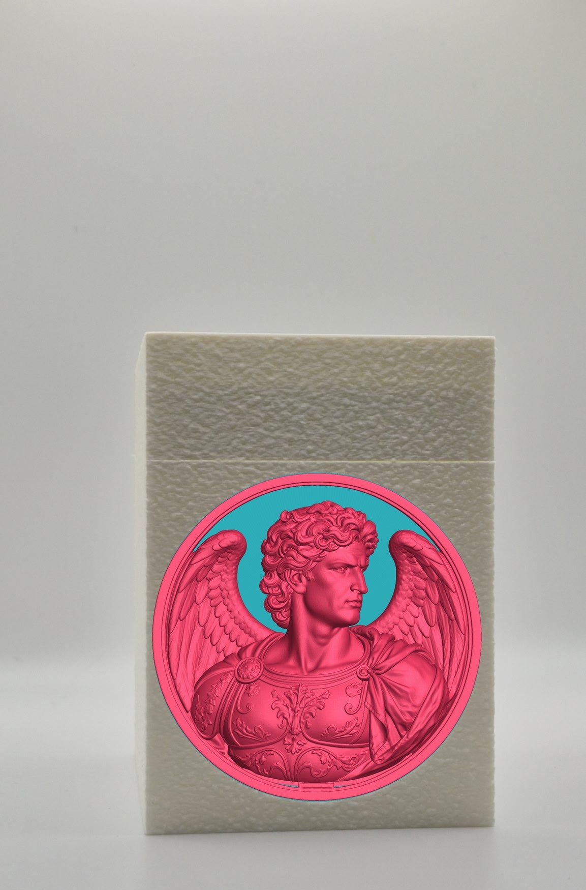 Angel Card Box — White