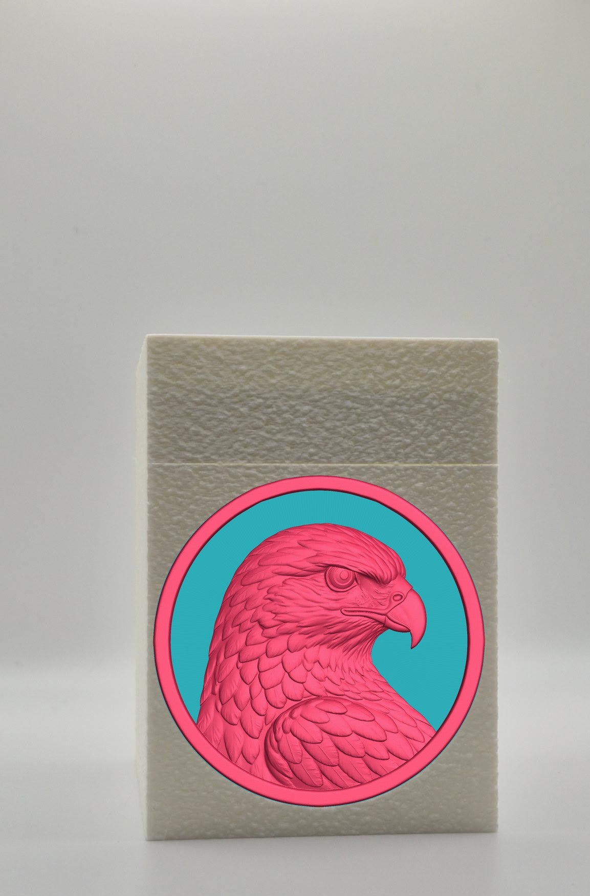 Eagle Card Box — White