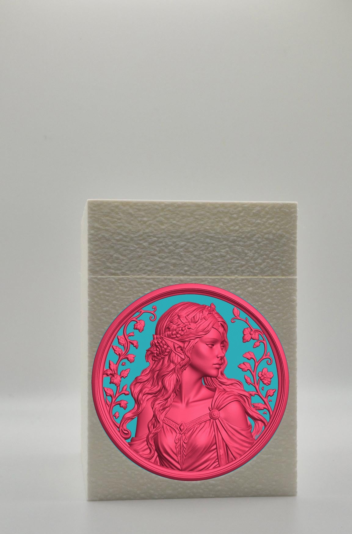 Elf Maiden Card Box — White