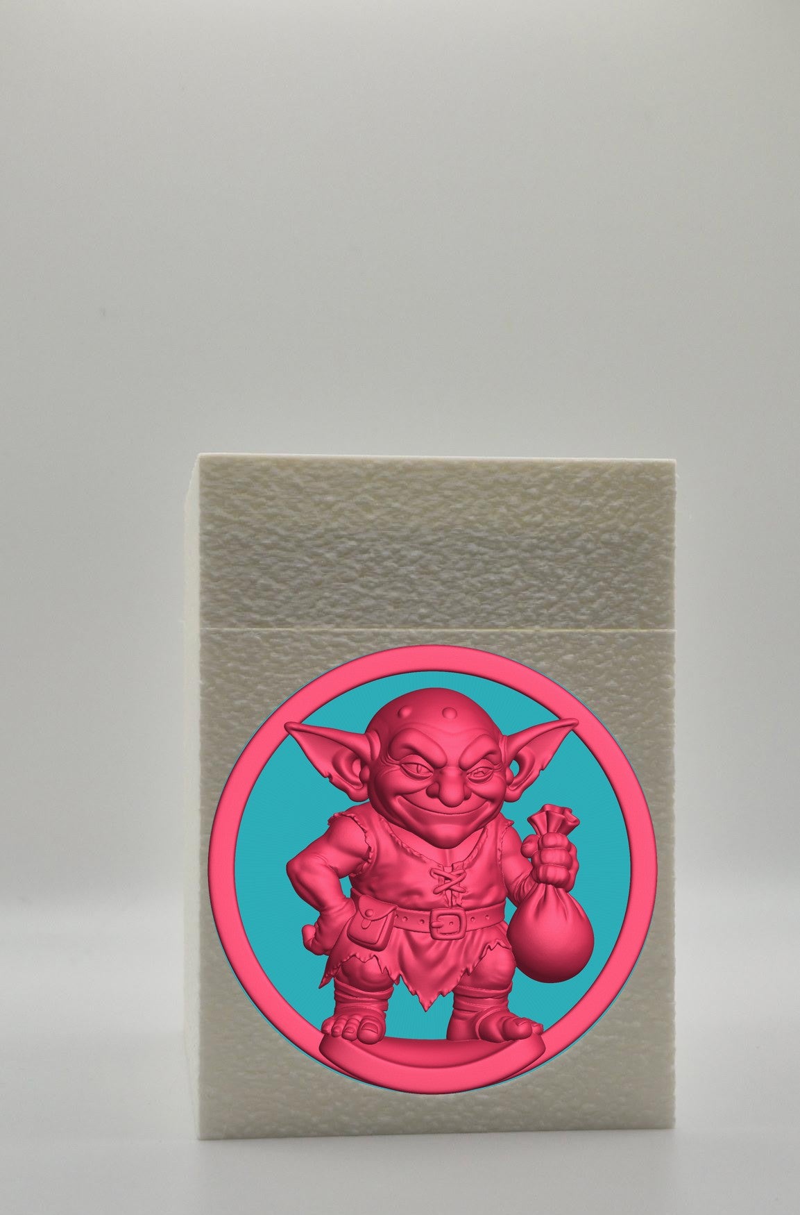 Greedy Goblin Card Box — White