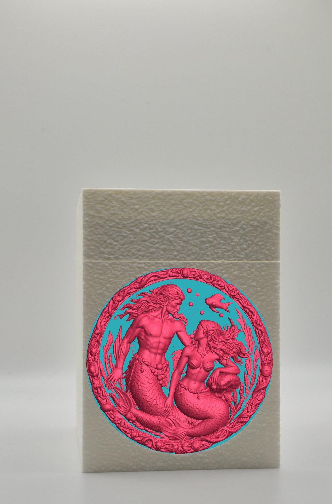Merfolk Card Box — White