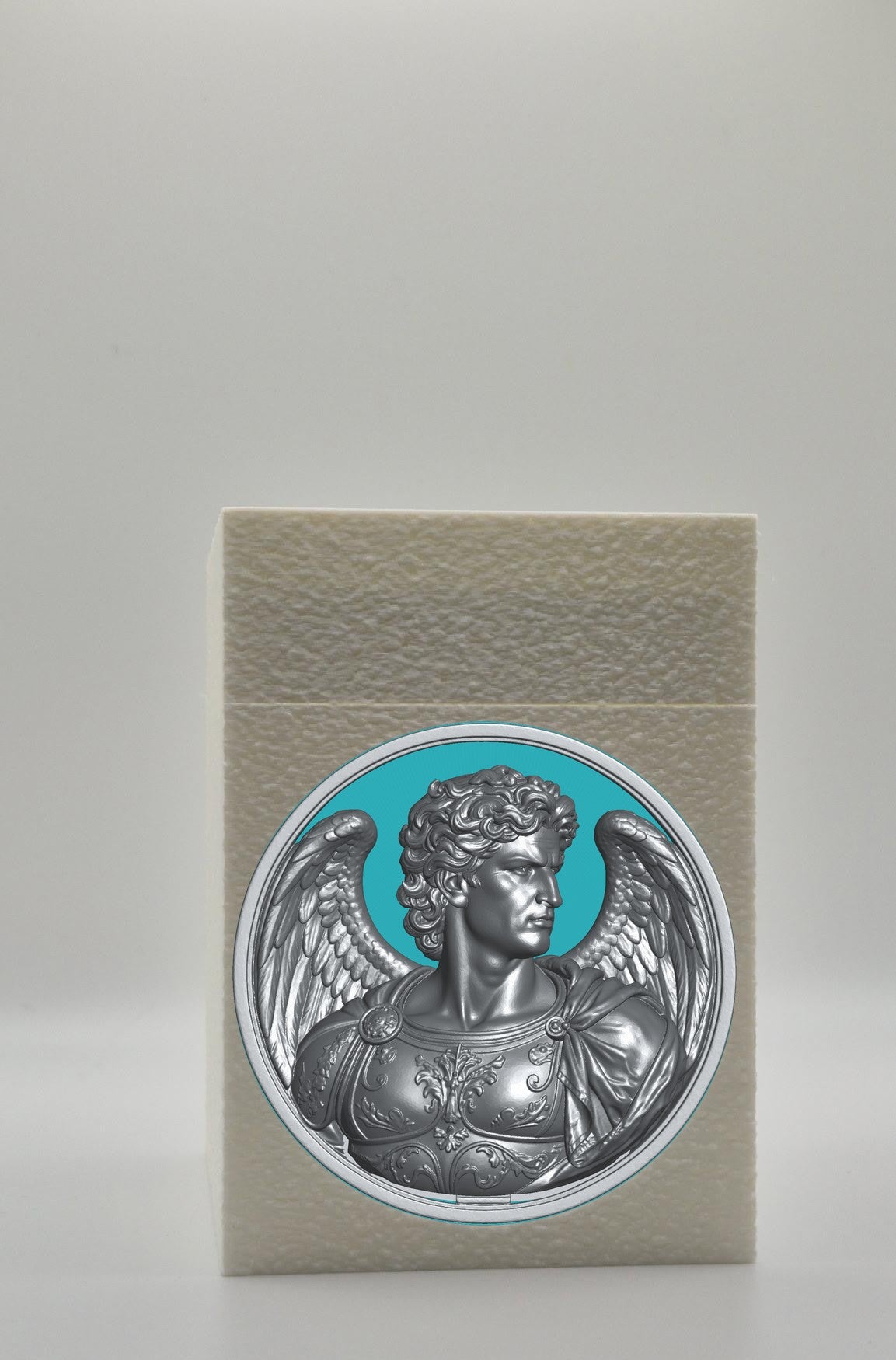 Angel Card Box — White