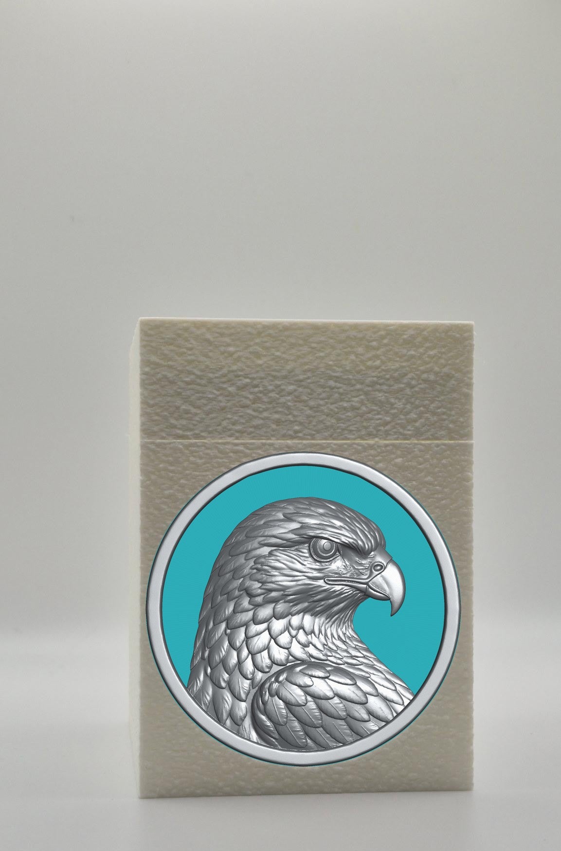 Eagle Card Box — White