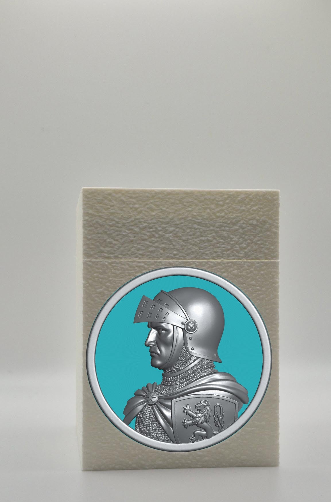 Knight Card Box — White