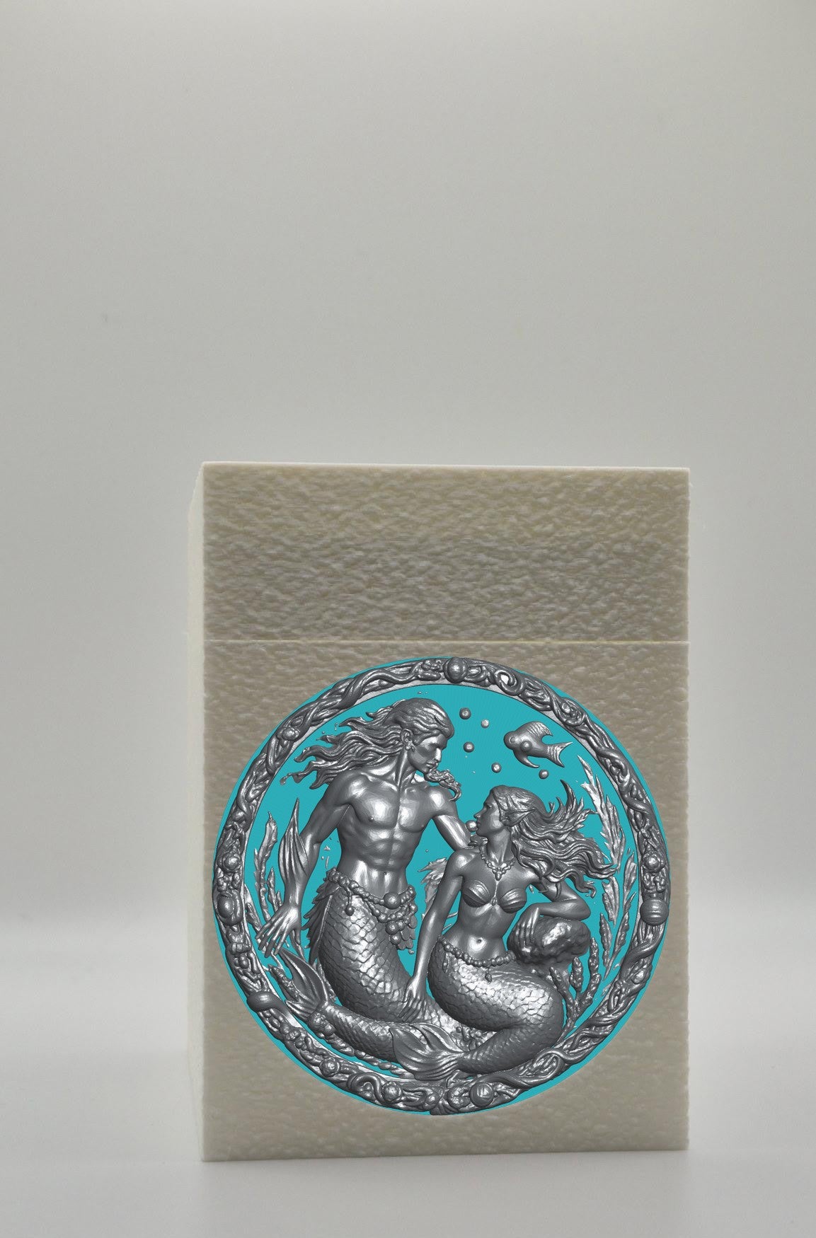 Merfolk Card Box — White