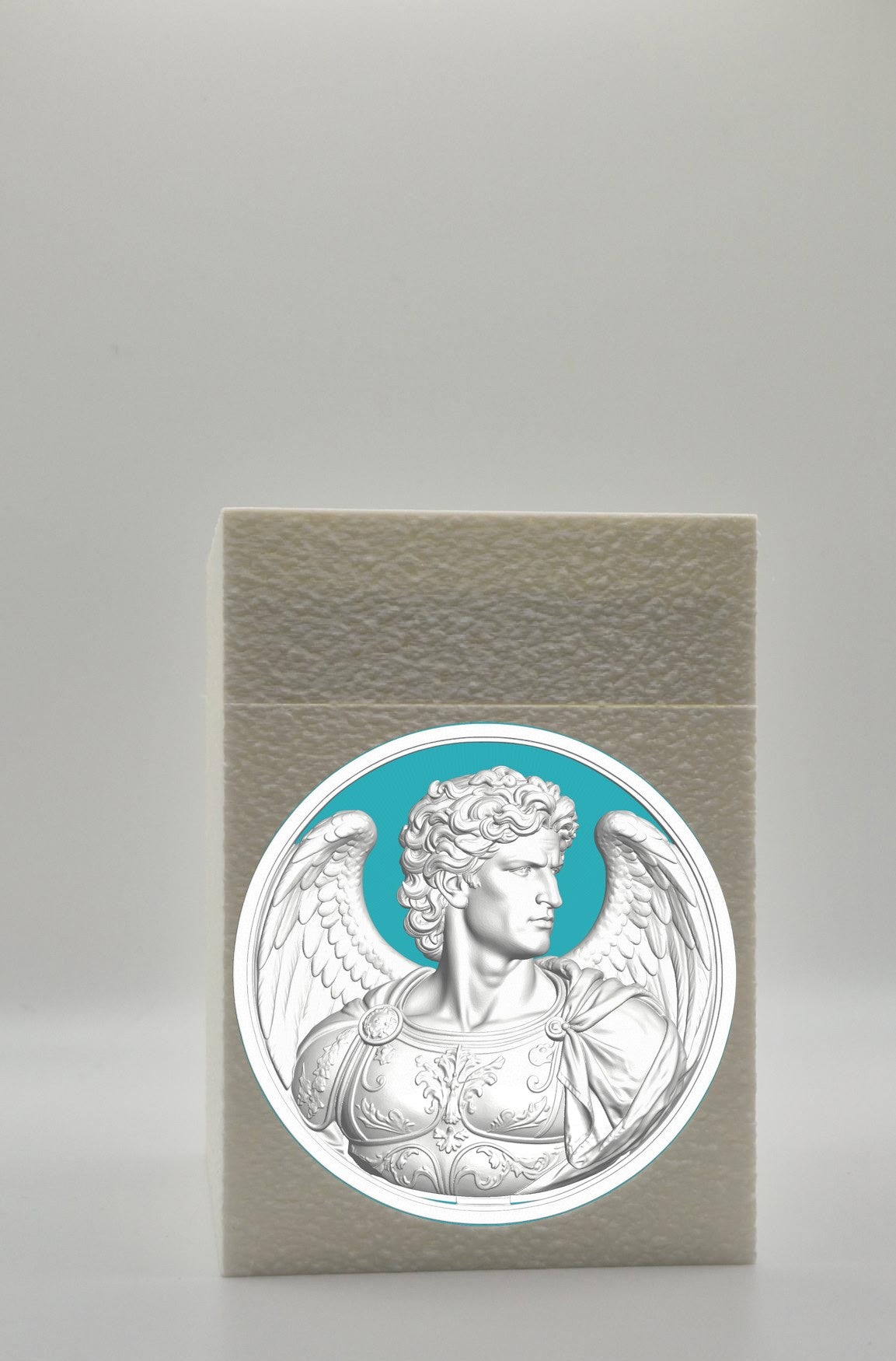 Angel Card Box — White