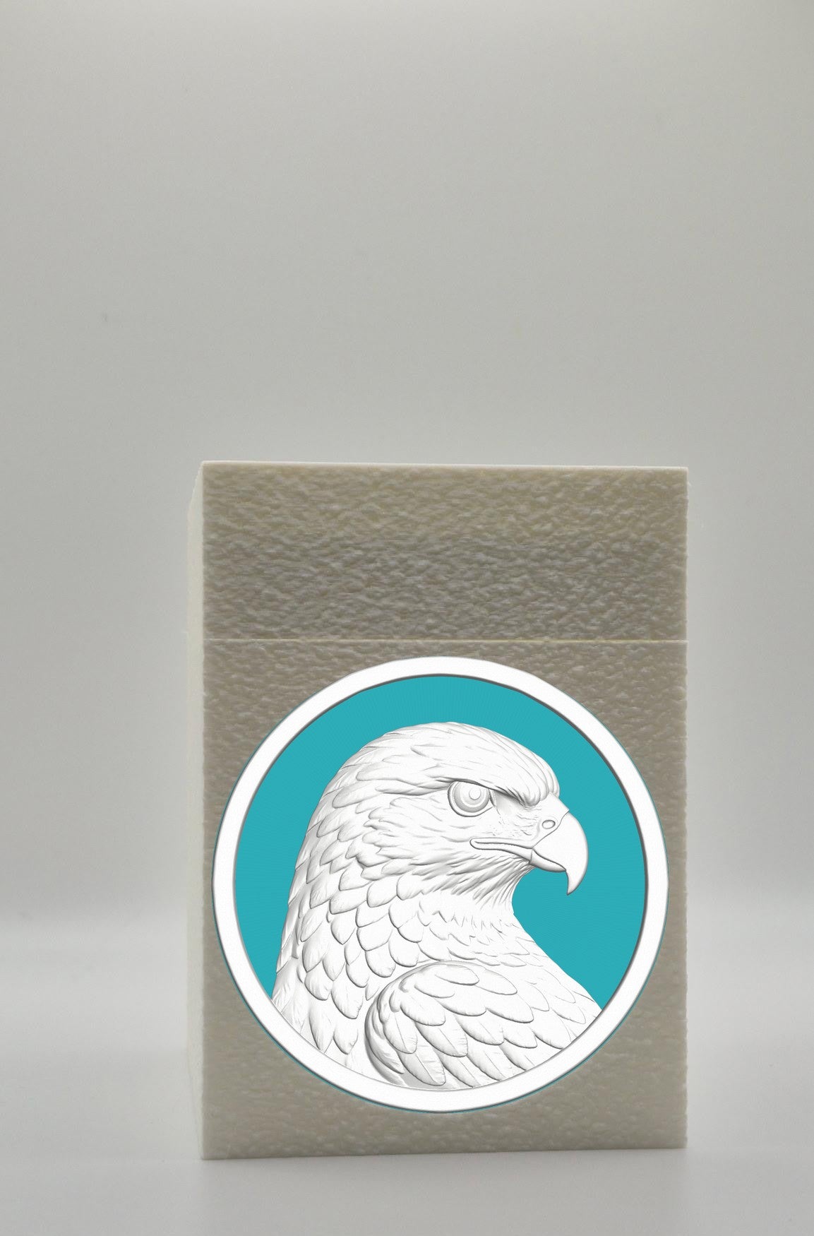 Eagle Card Box — White