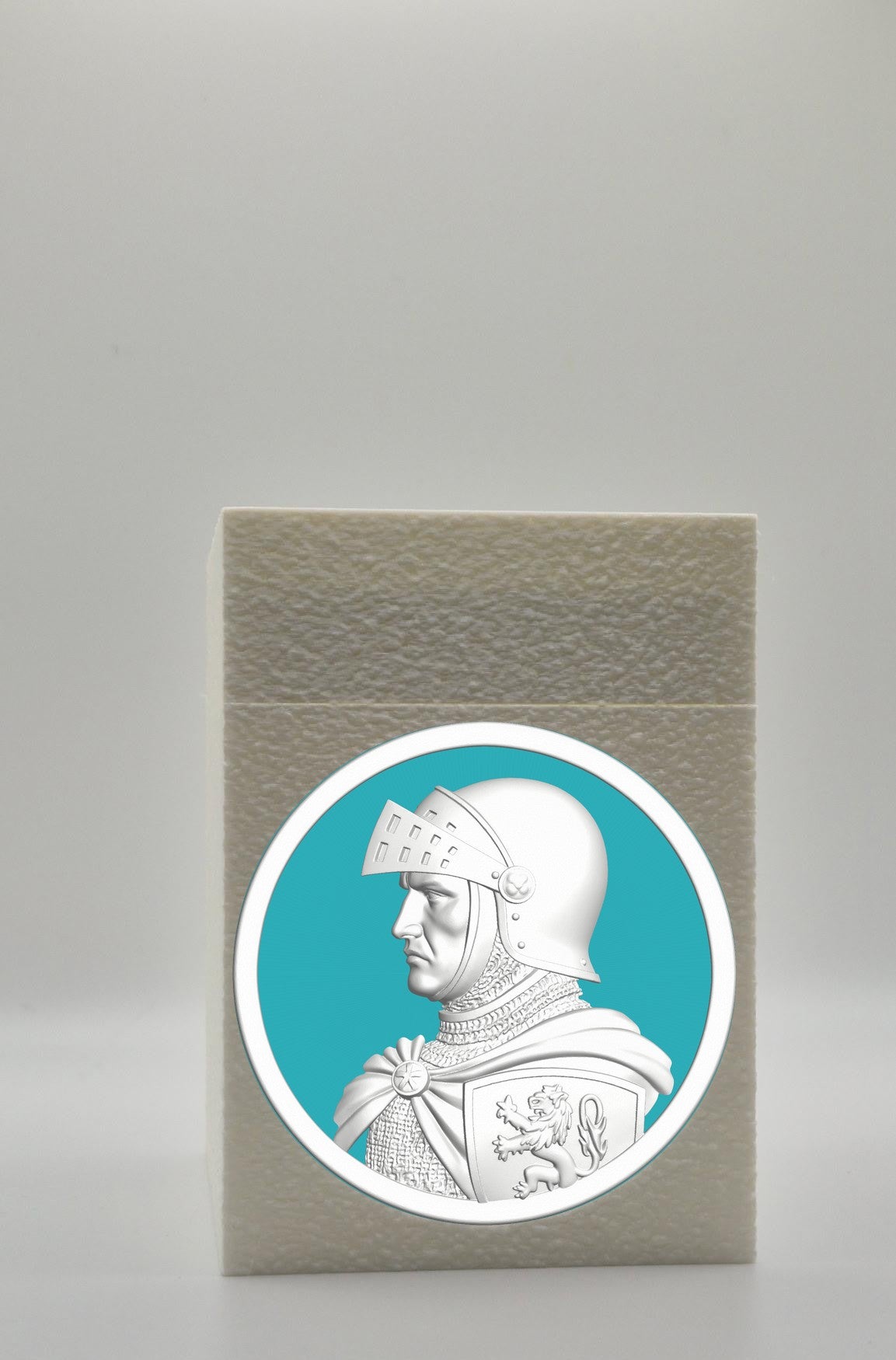 Knight Card Box — White