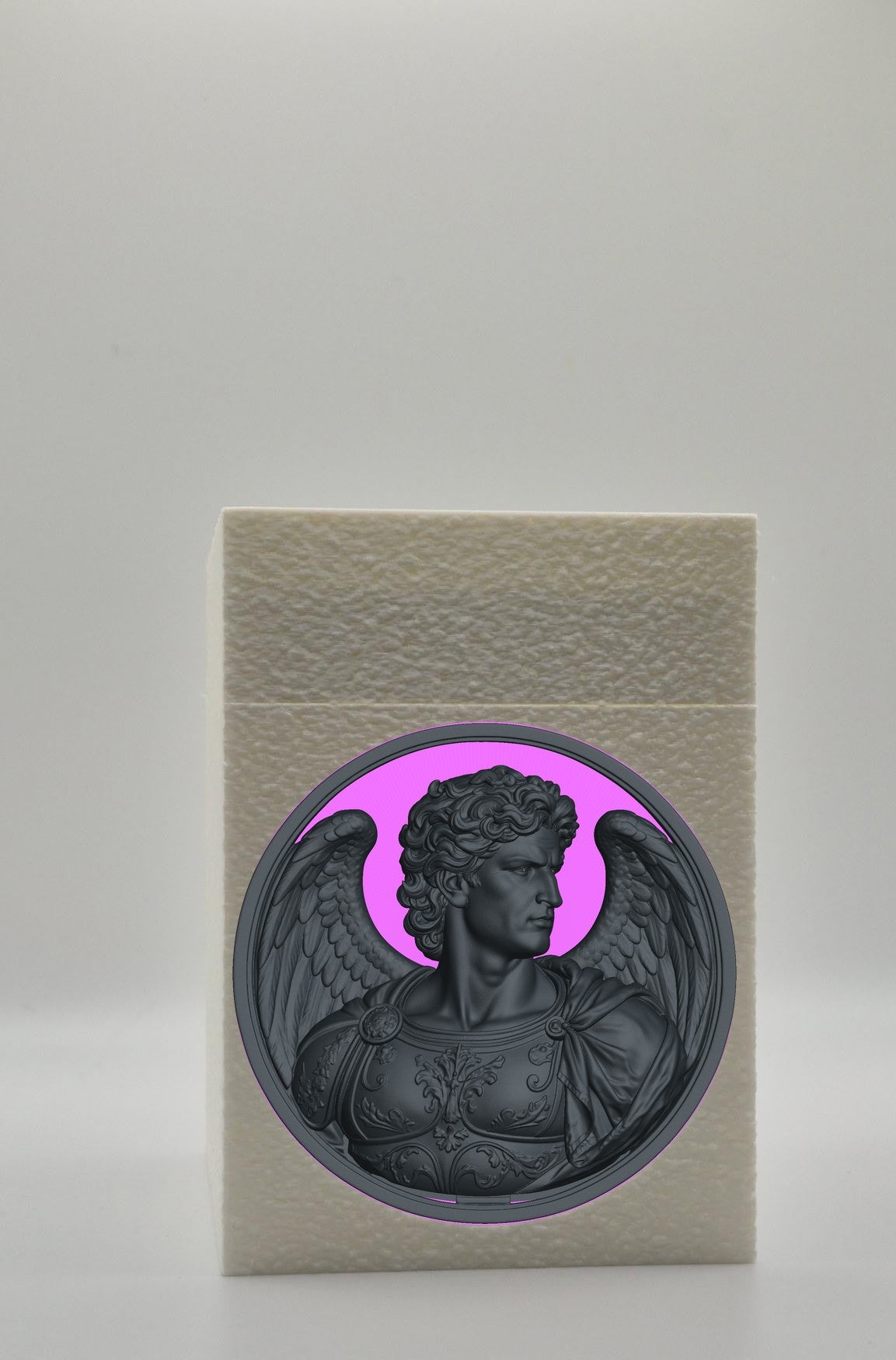 Angel Card Box — White