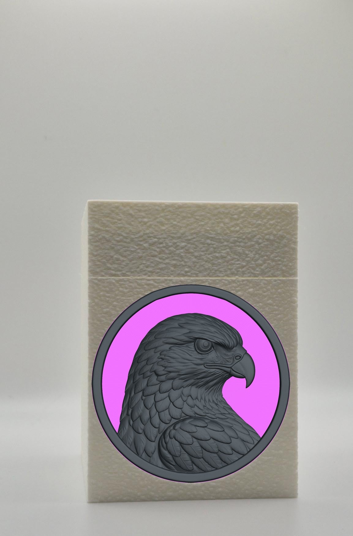 Eagle Card Box — White