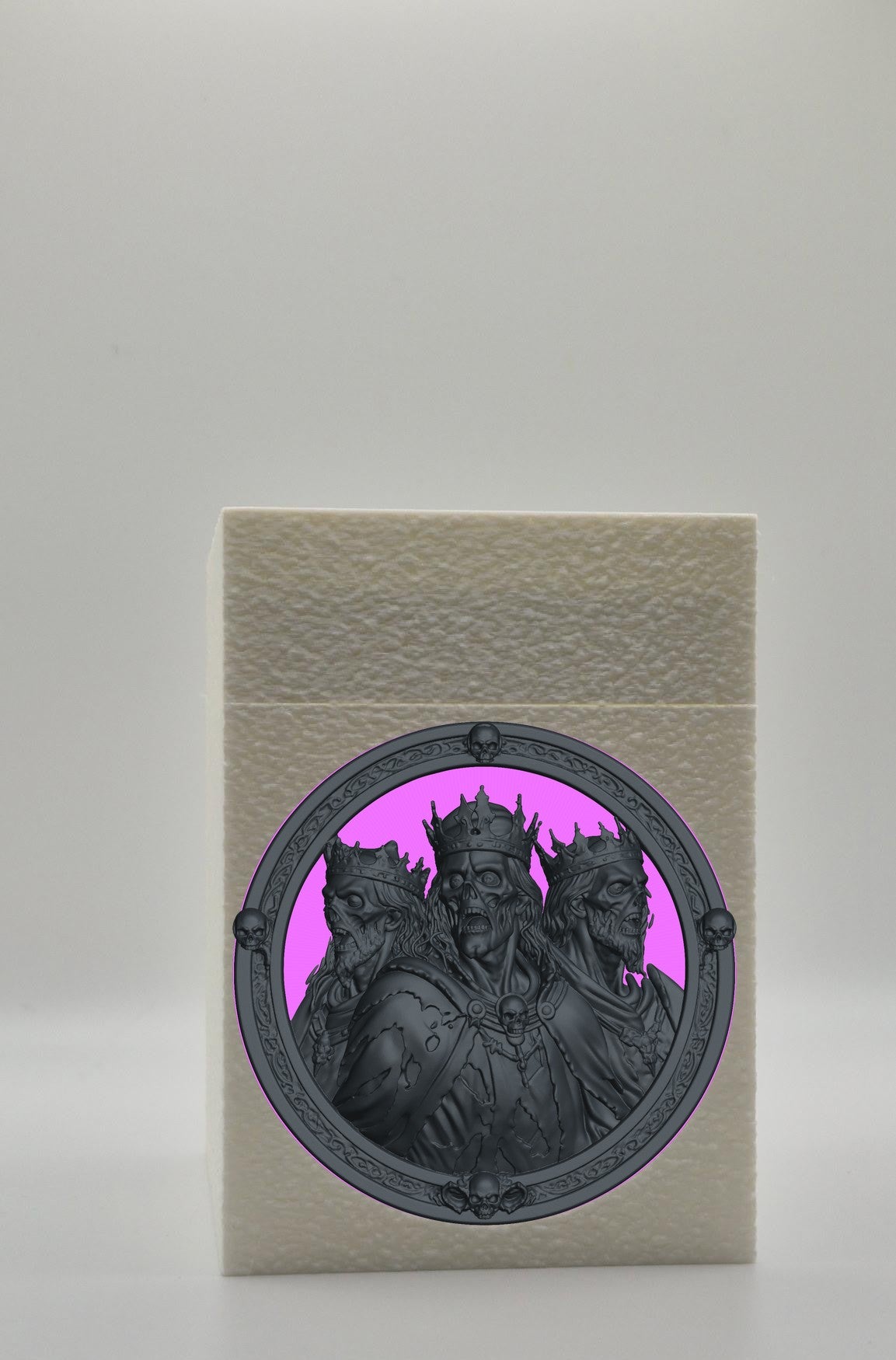 Zombie King Card Box — White