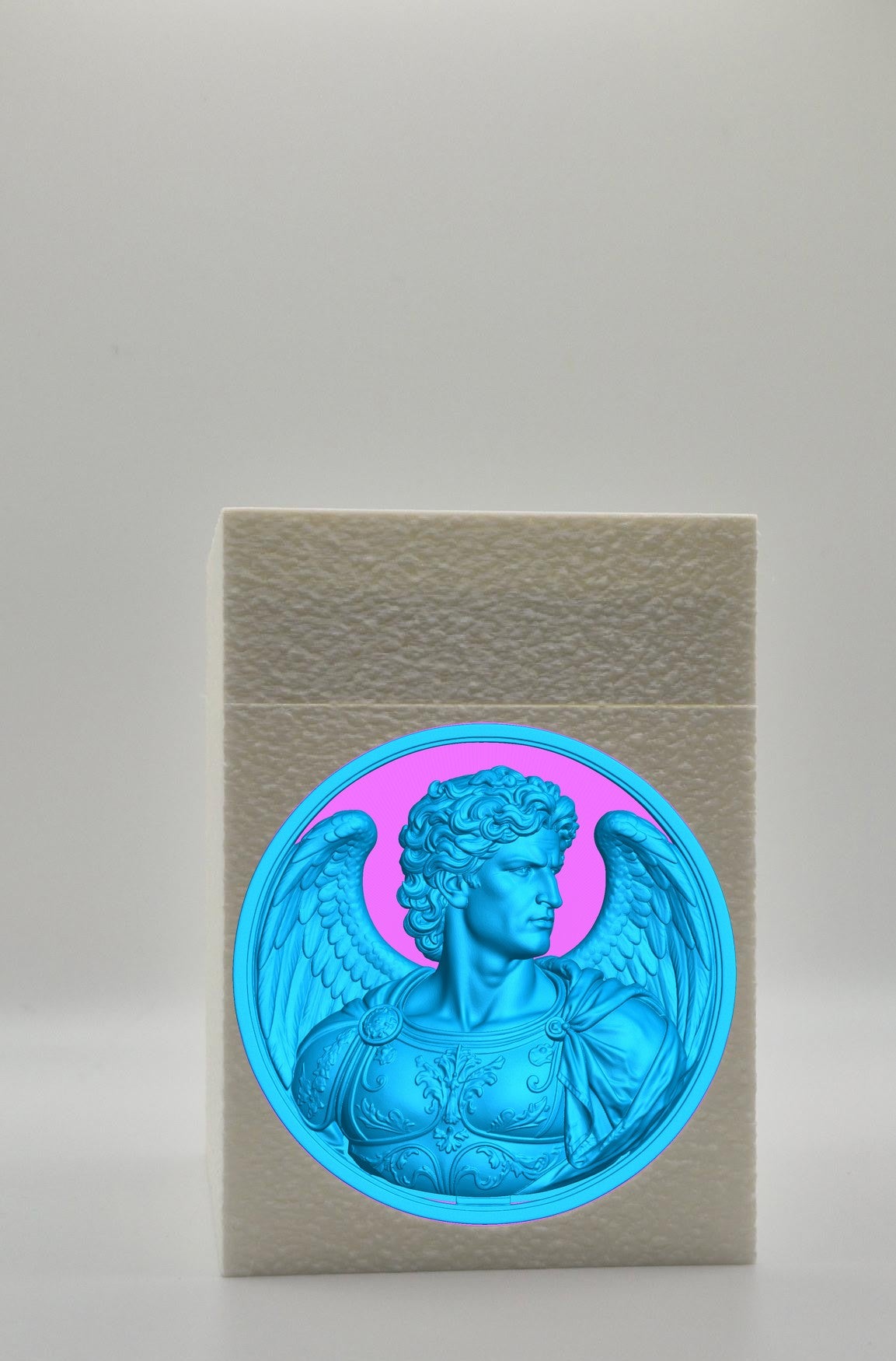 Angel Card Box — White