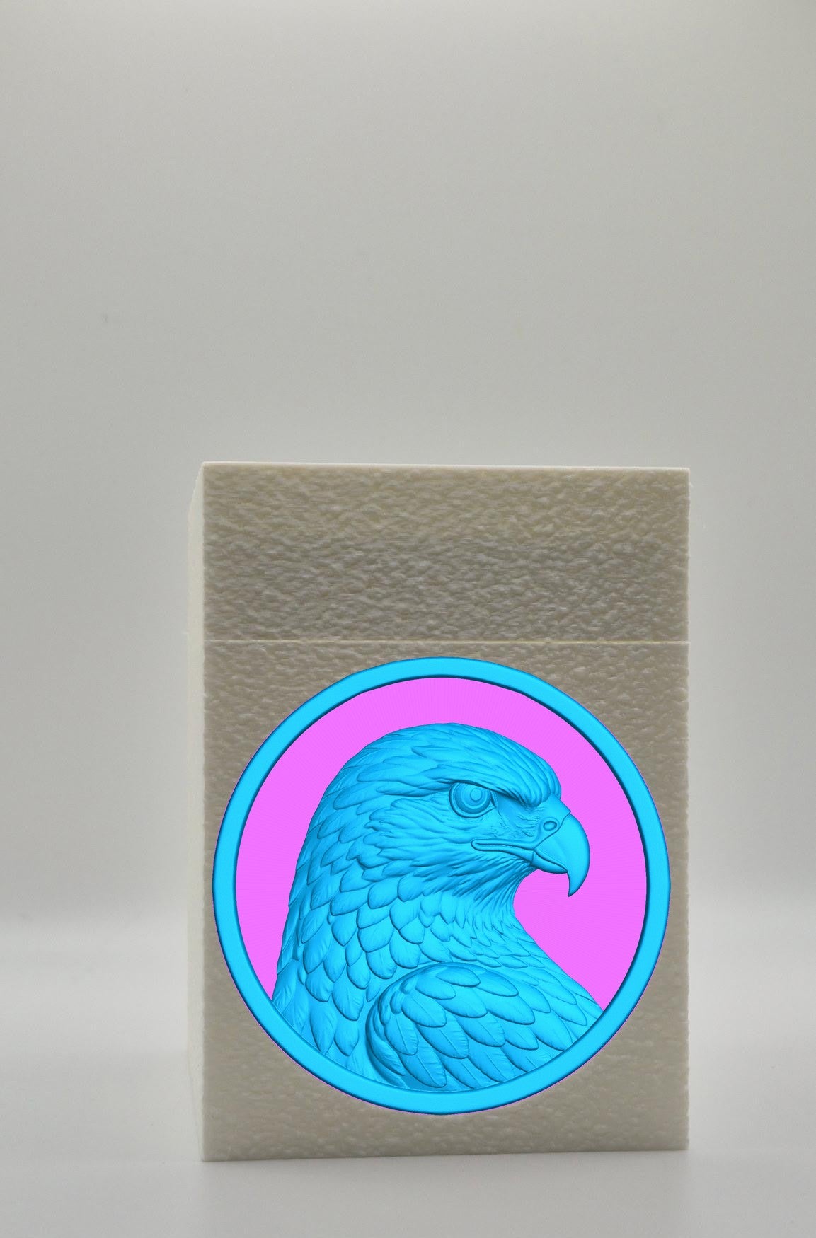 Eagle Card Box — White