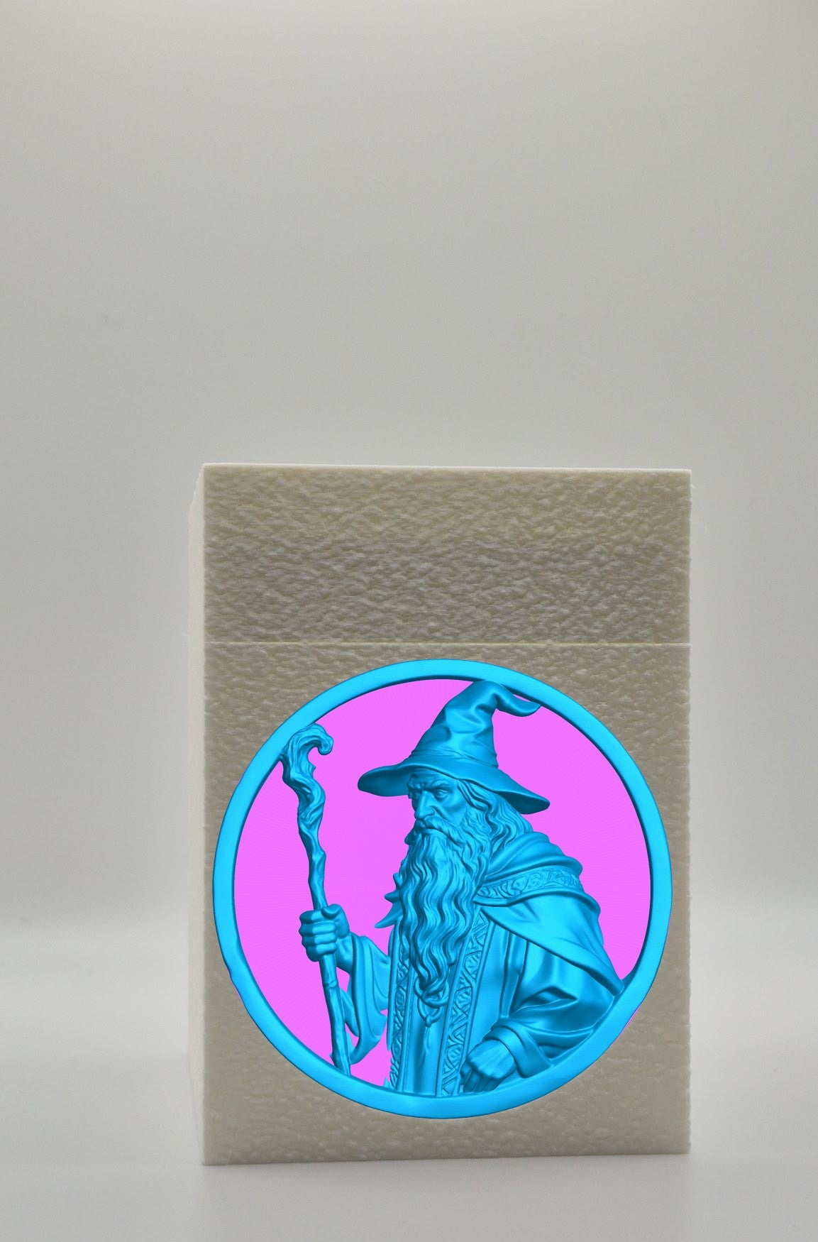 Wizard Card Box — White