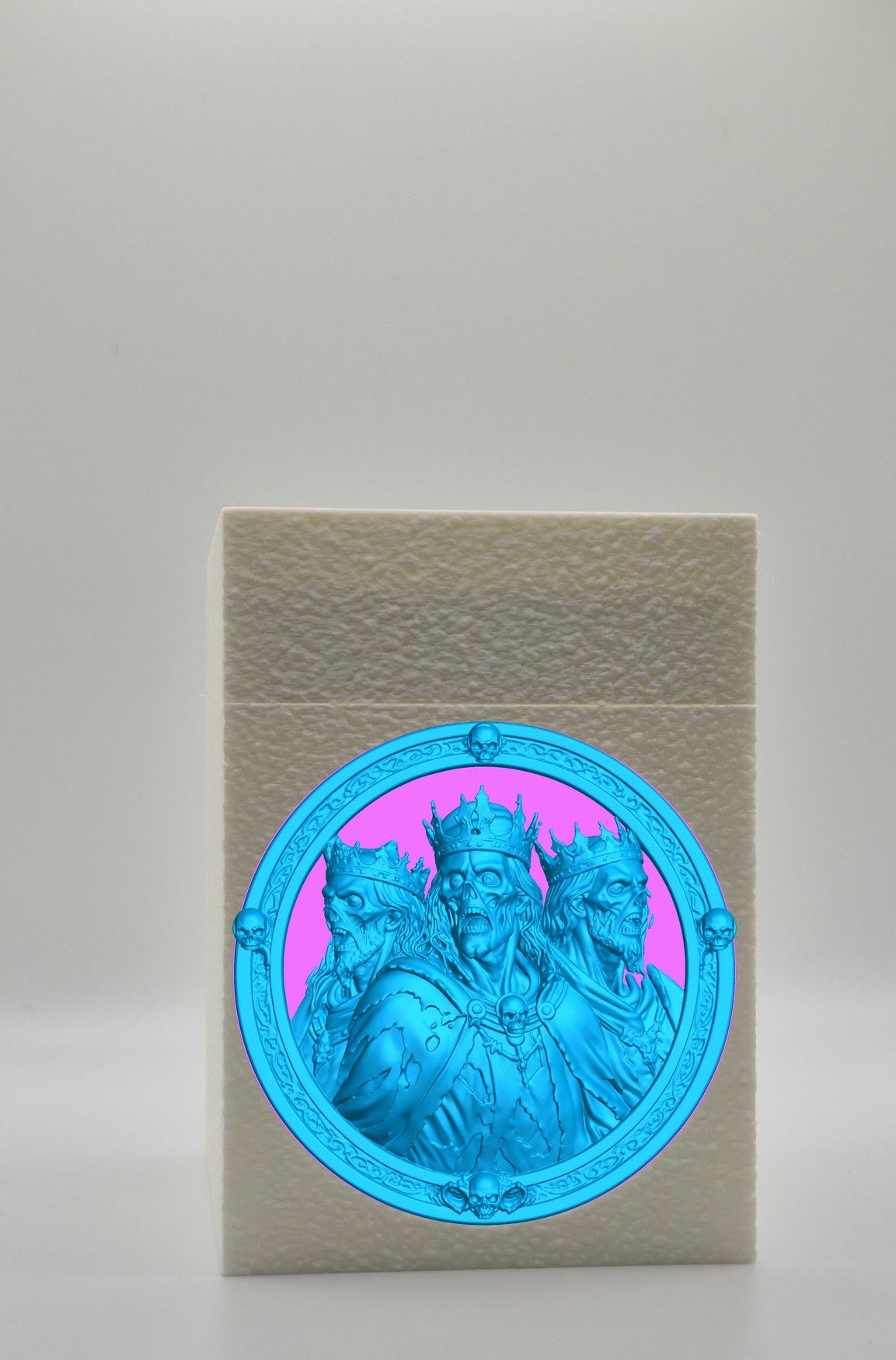 Zombie King Card Box — White
