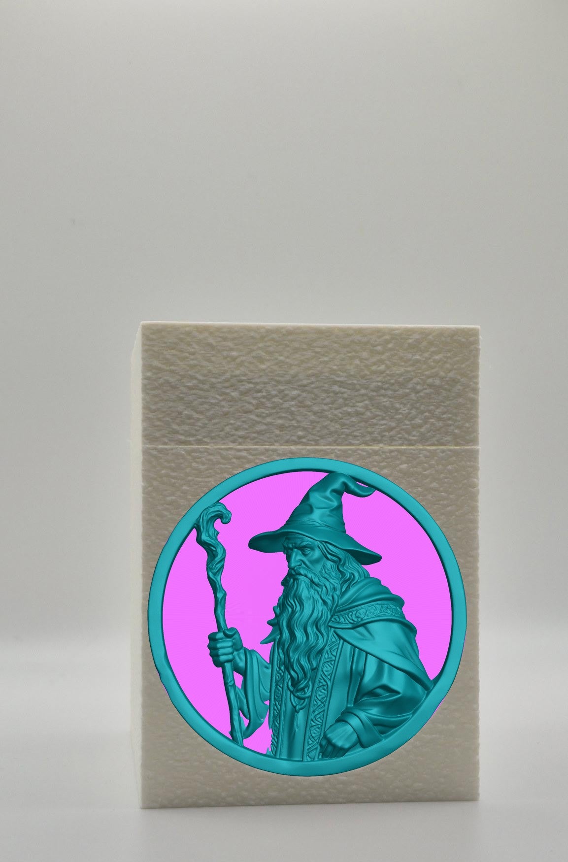 Wizard Card Box — White