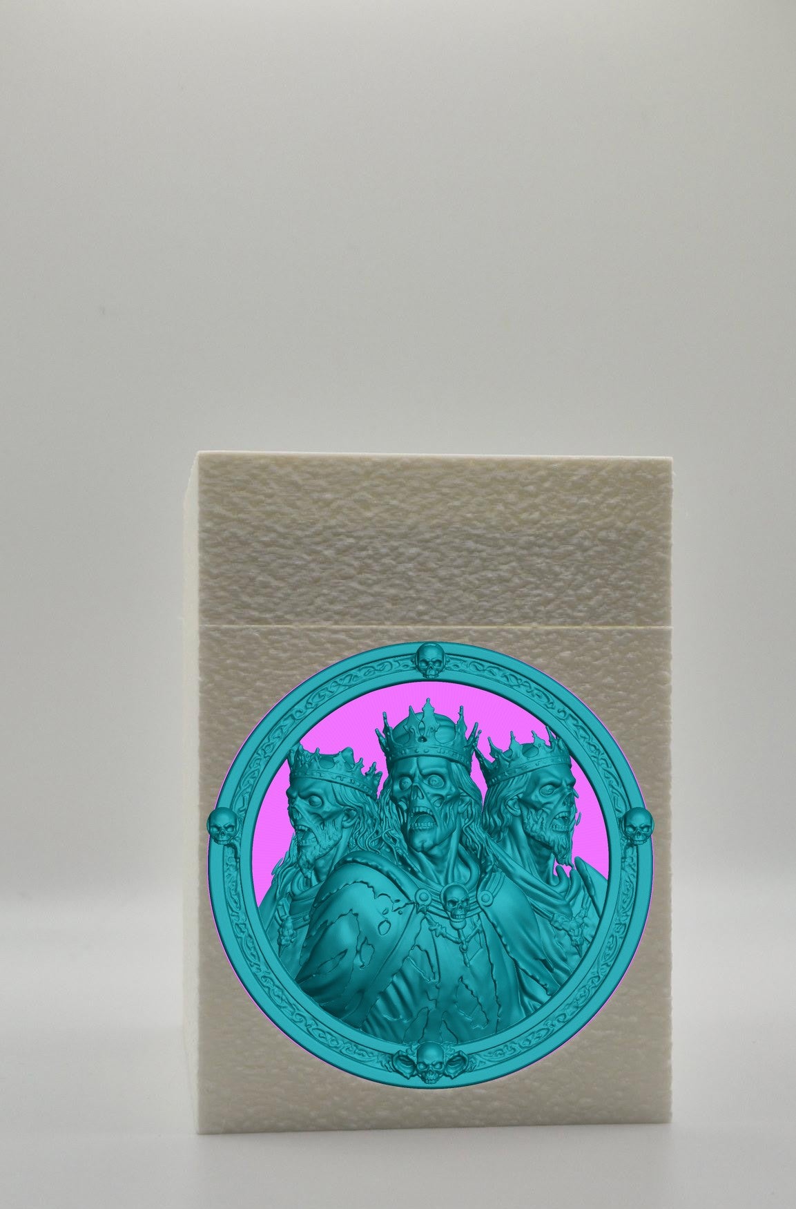 Zombie King Card Box — White
