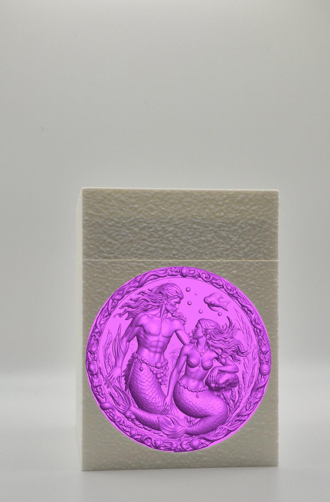 Merfolk Card Box — White