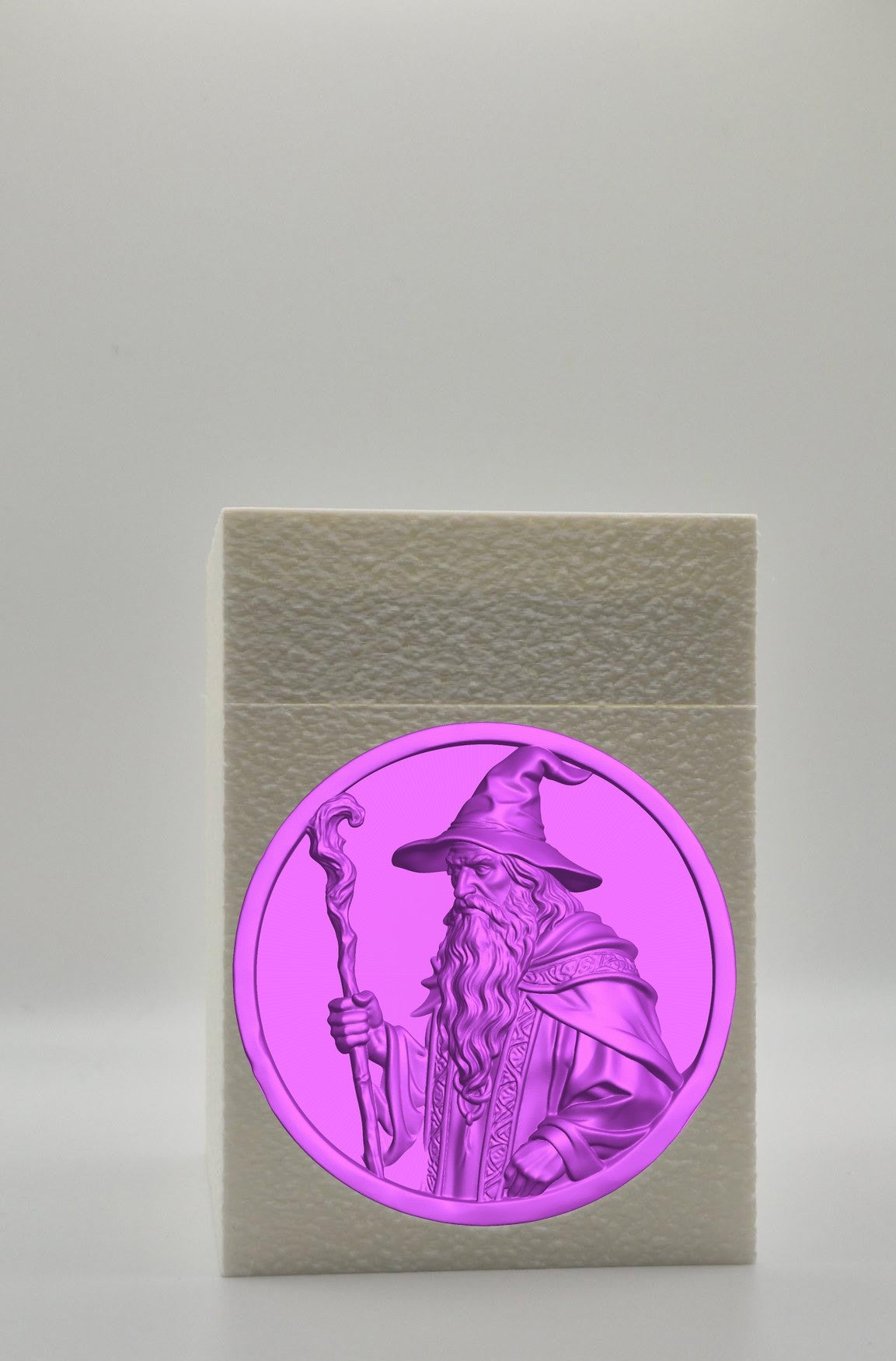Wizard Card Box — White