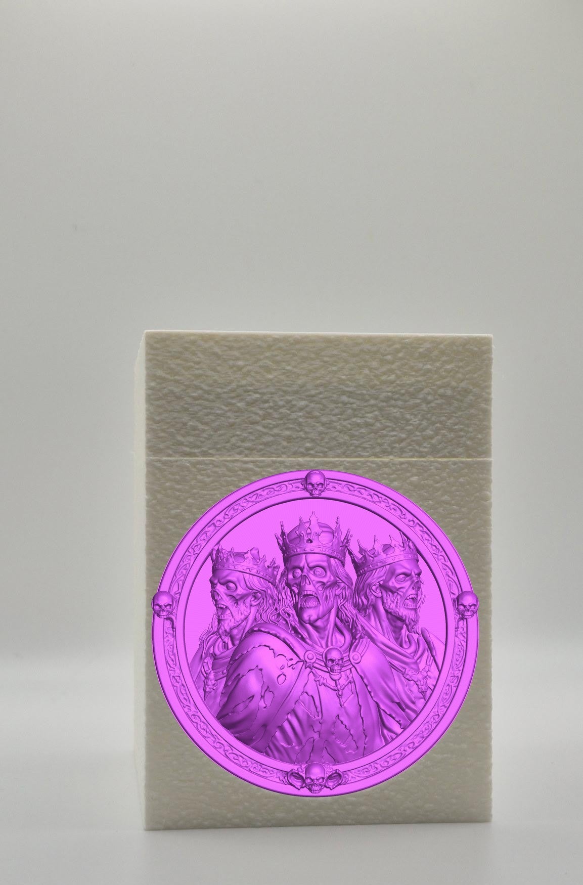 Zombie King Card Box — White