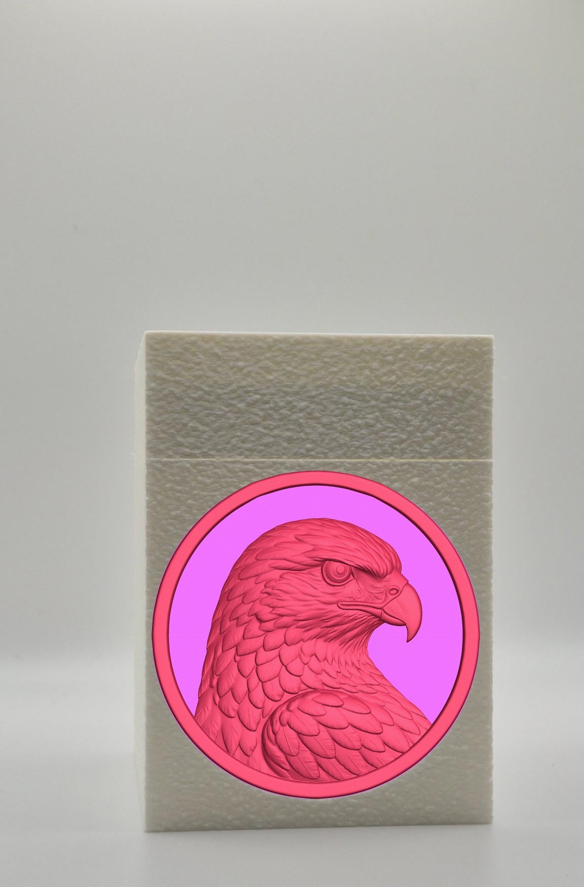 Eagle Card Box — White