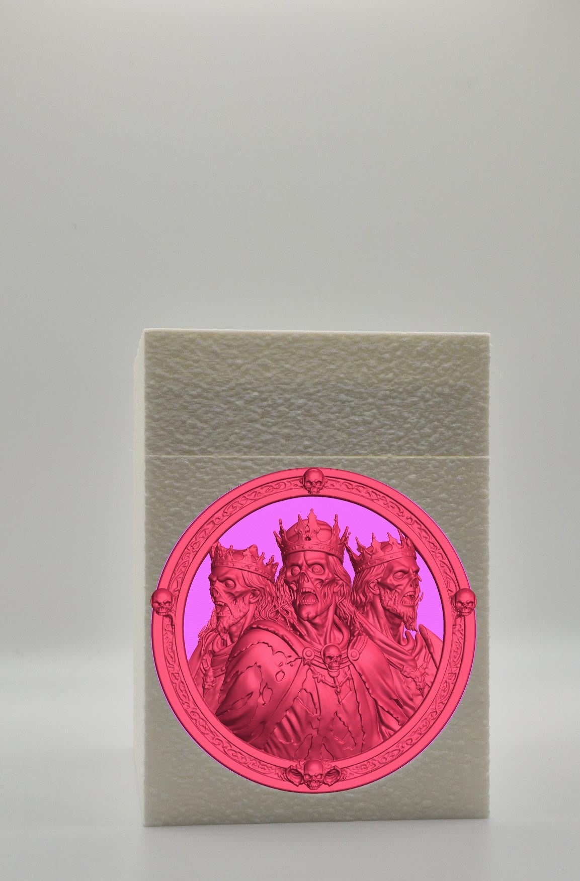 Zombie King Card Box — White