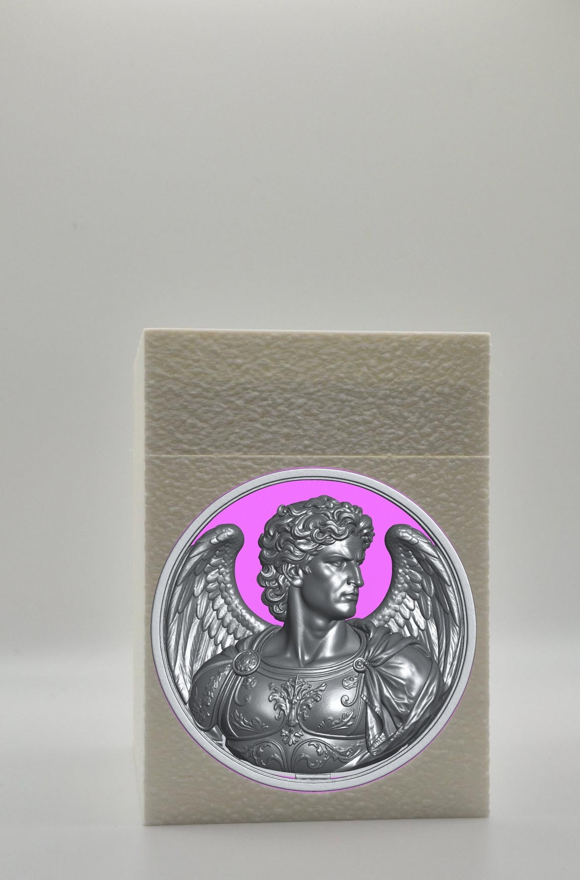Angel Card Box — White