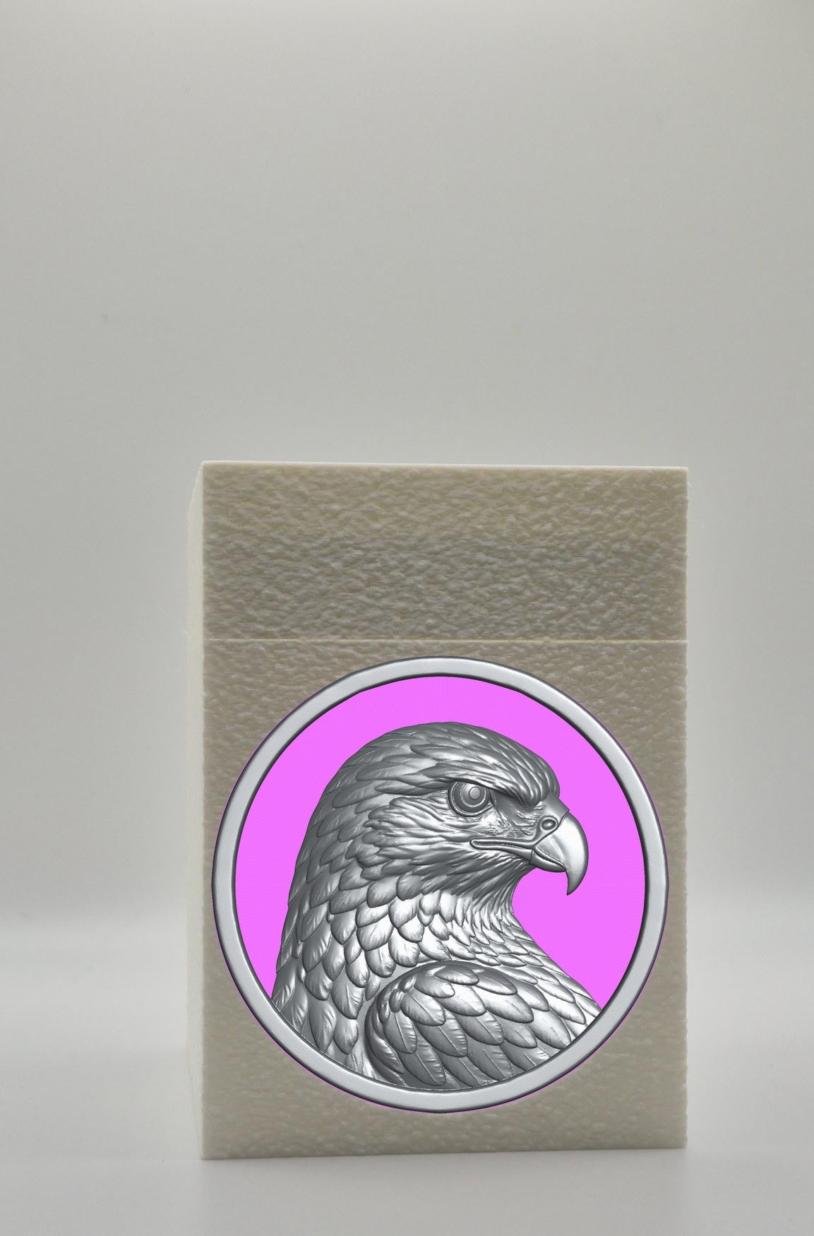 Eagle Card Box — White