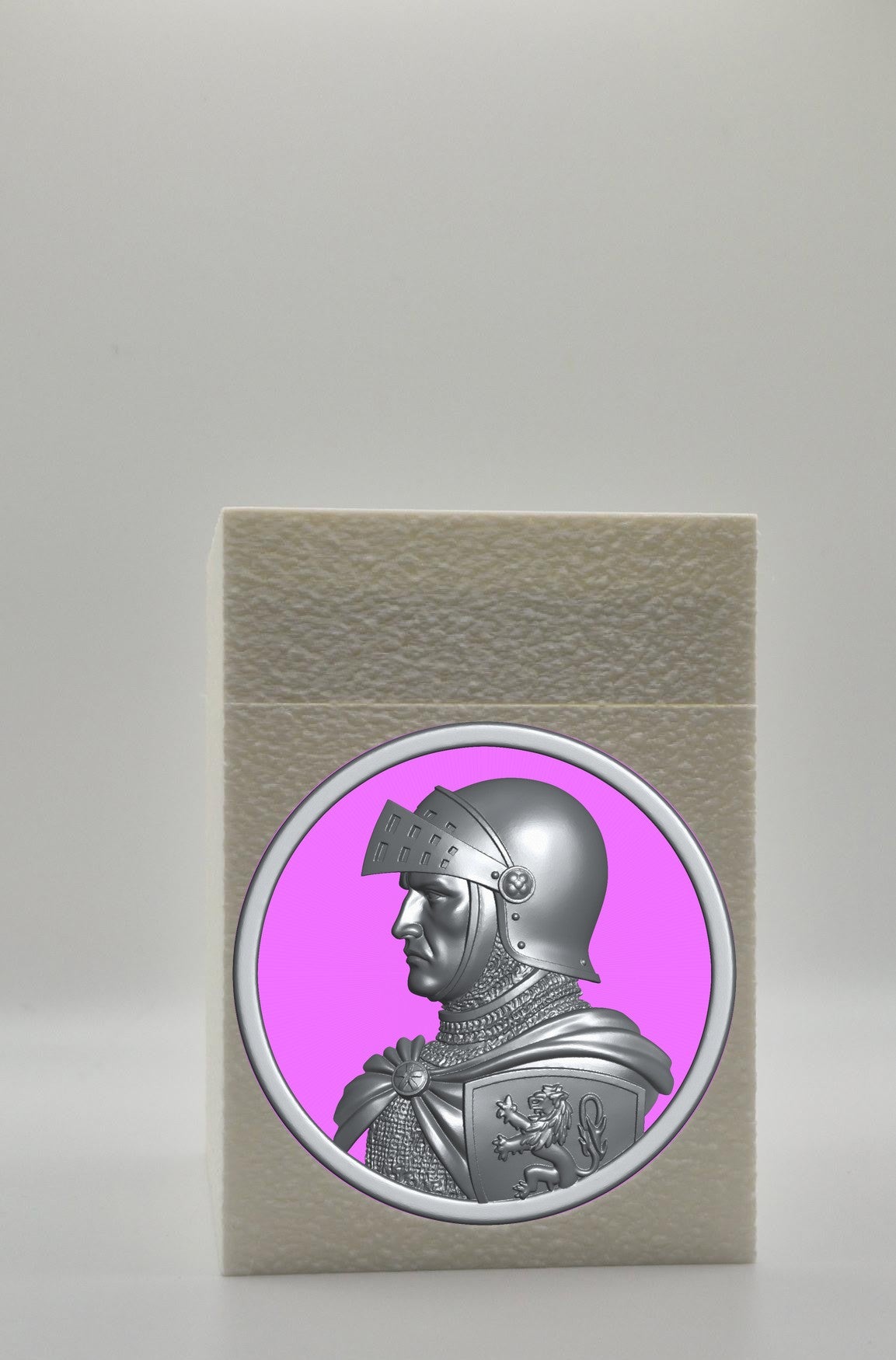 Knight Card Box — White