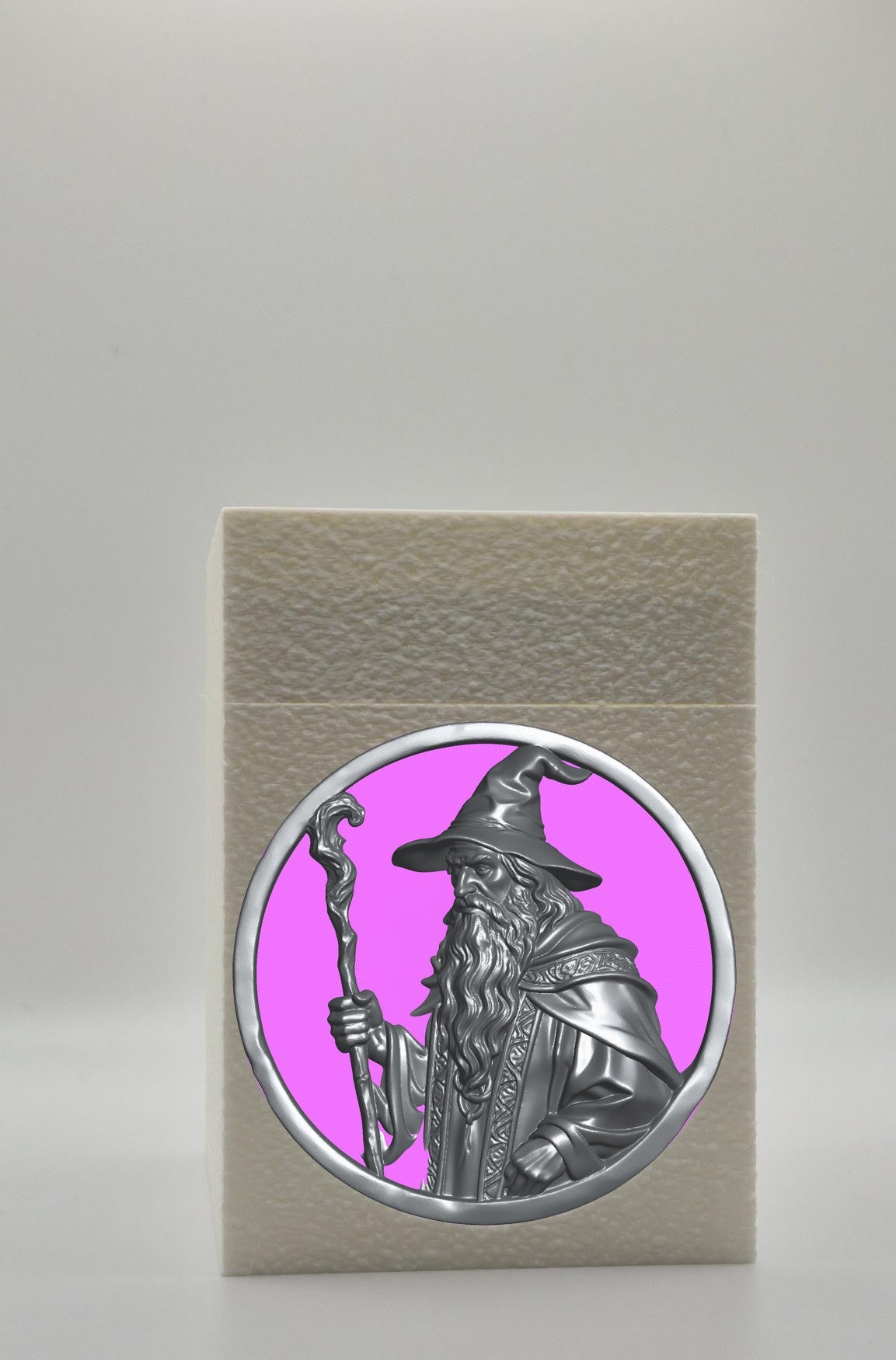 Wizard Card Box — White