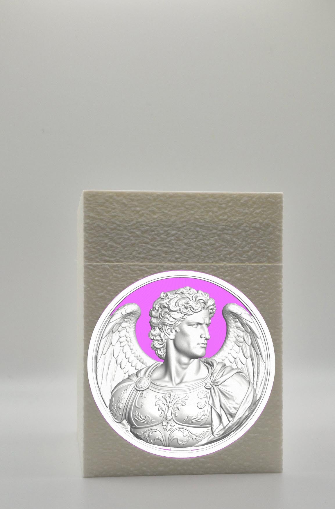 Angel Card Box — White
