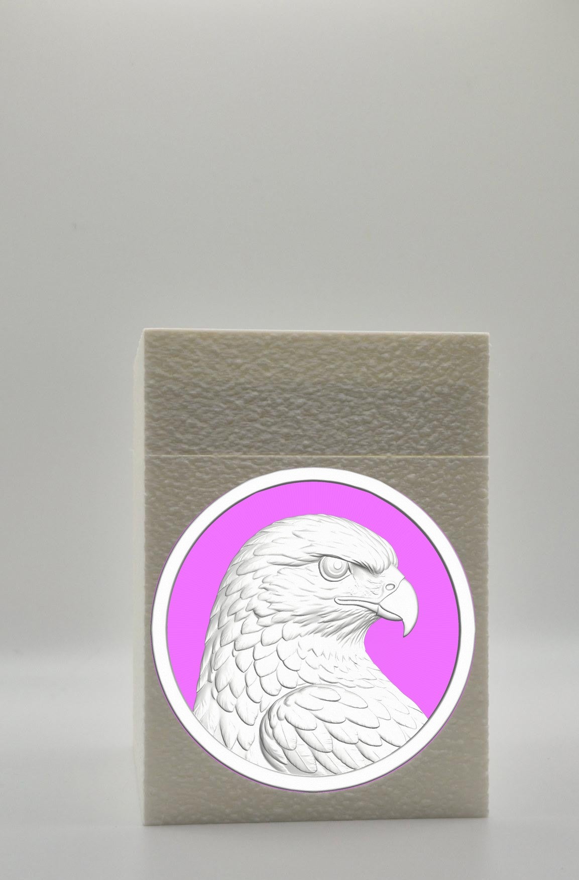 Eagle Card Box — White