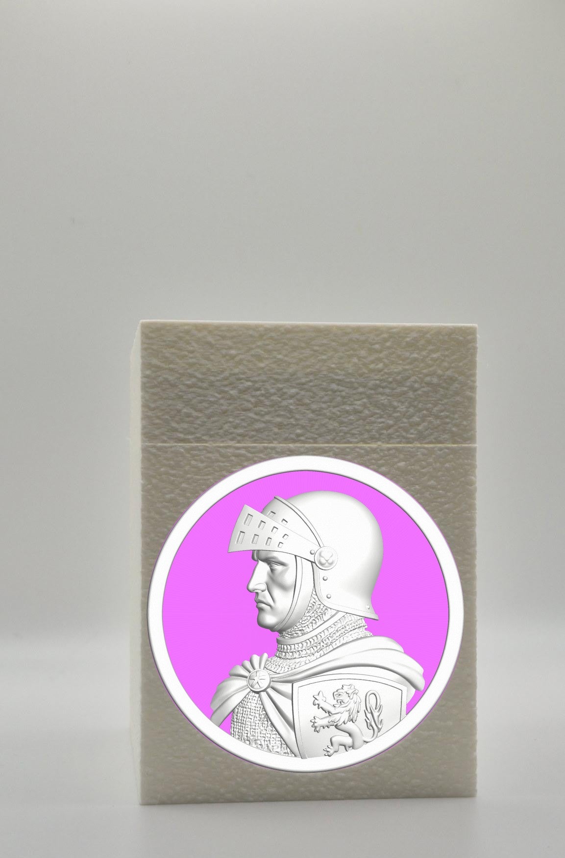 Knight Card Box — White