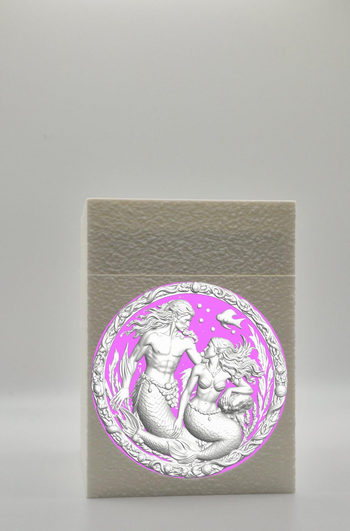 Merfolk Card Box — White