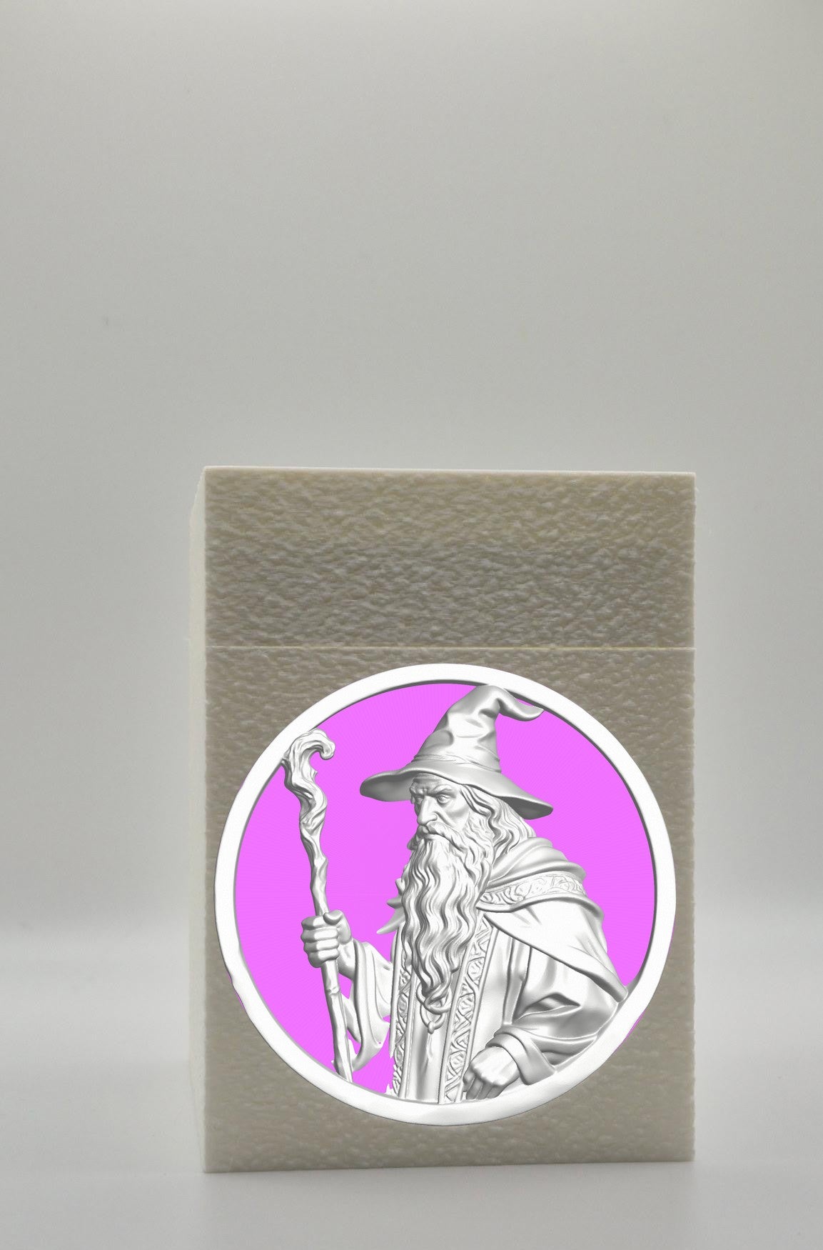 Wizard Card Box — White