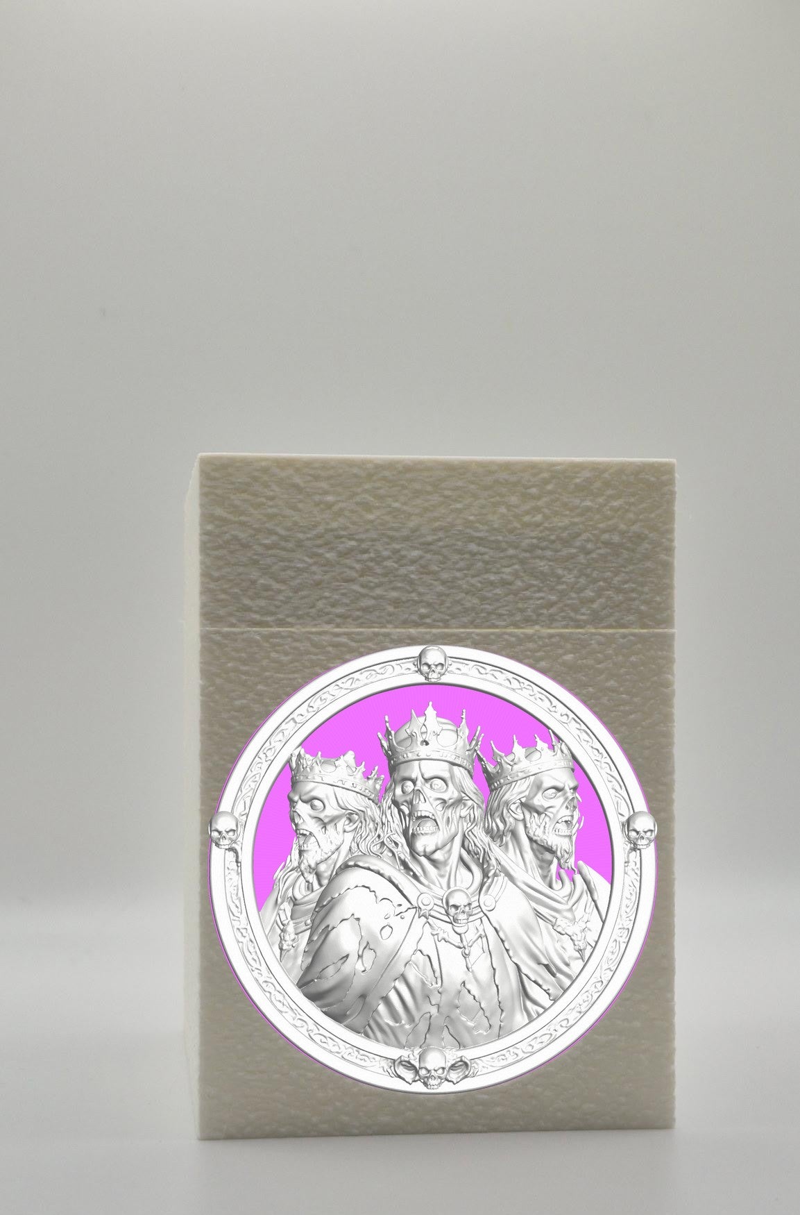 Zombie King Card Box — White