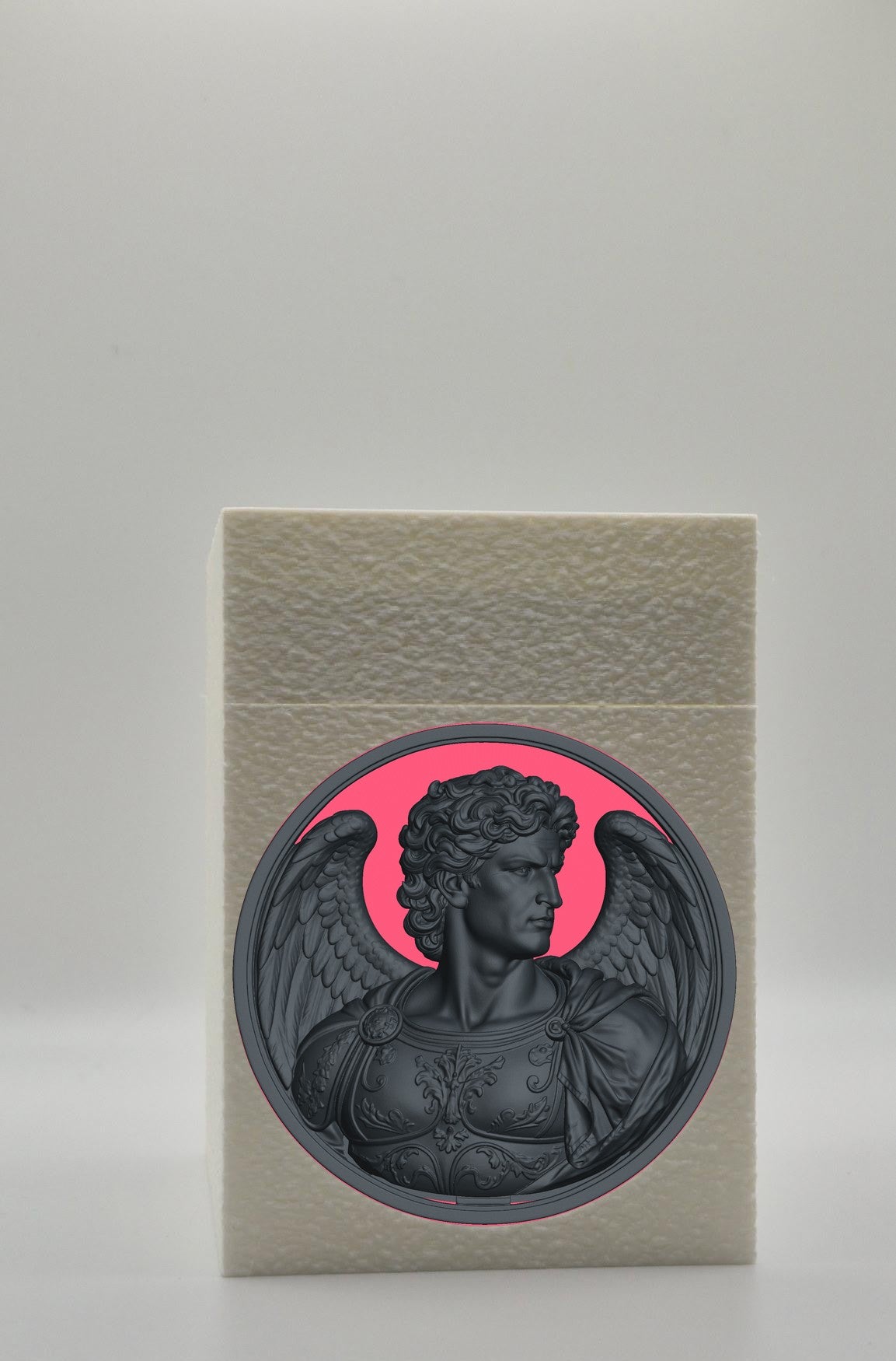 Angel Card Box — White