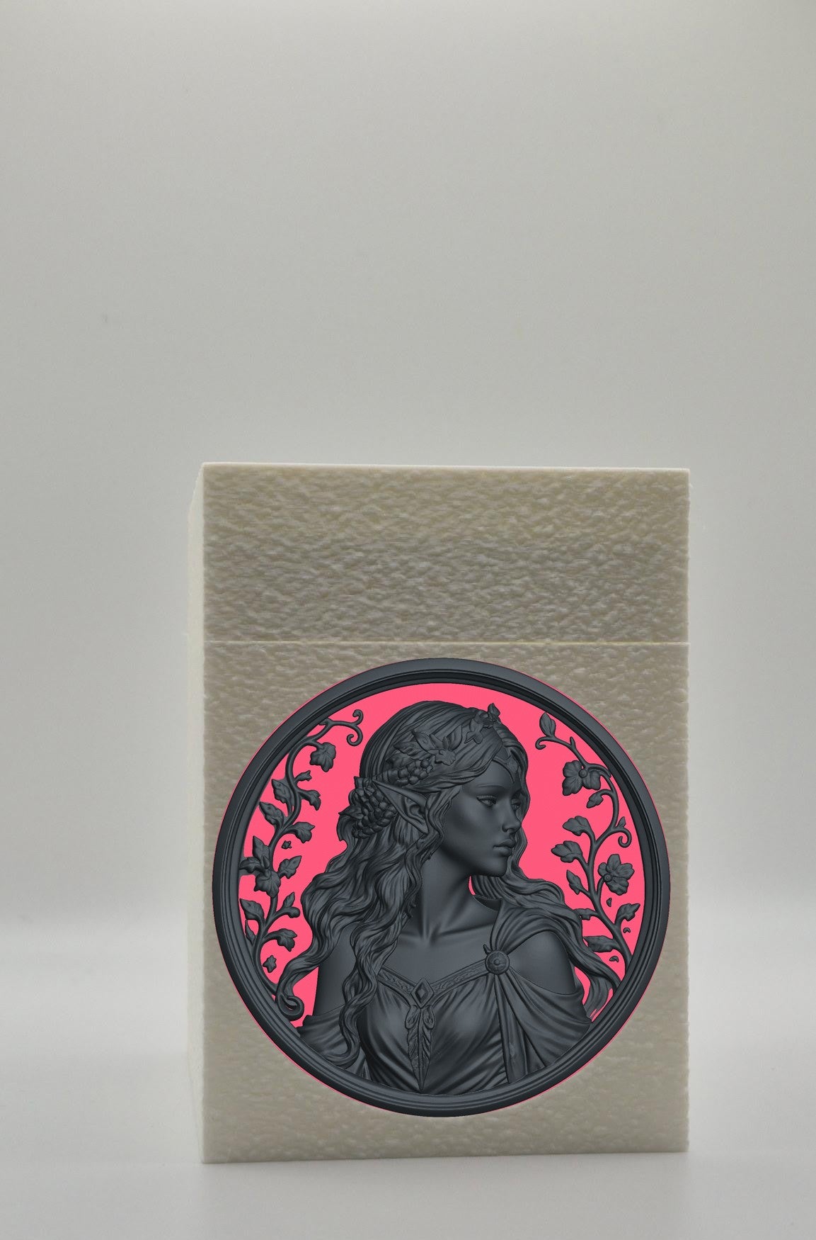 Elf Maiden Card Box — White