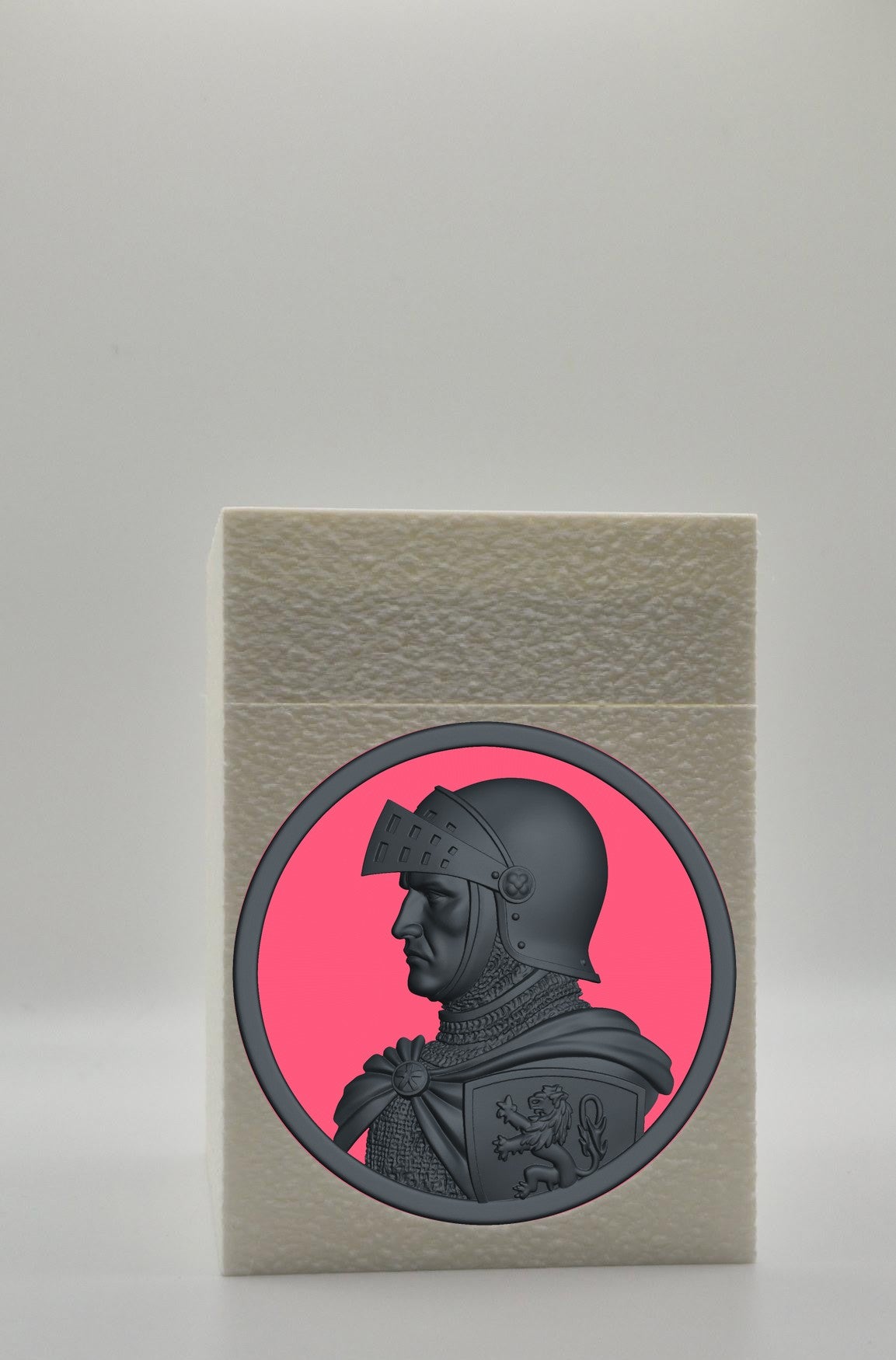 Knight Card Box — White