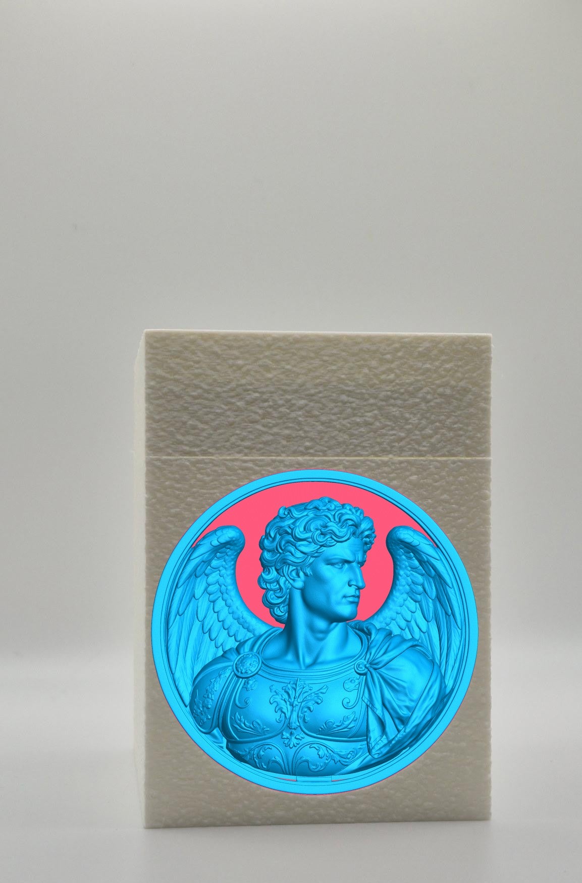 Angel Card Box — White