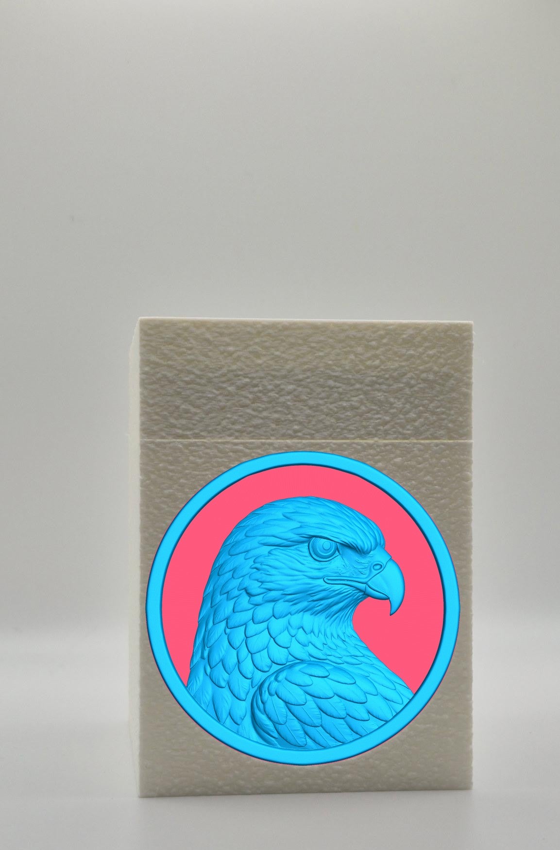 Eagle Card Box — White