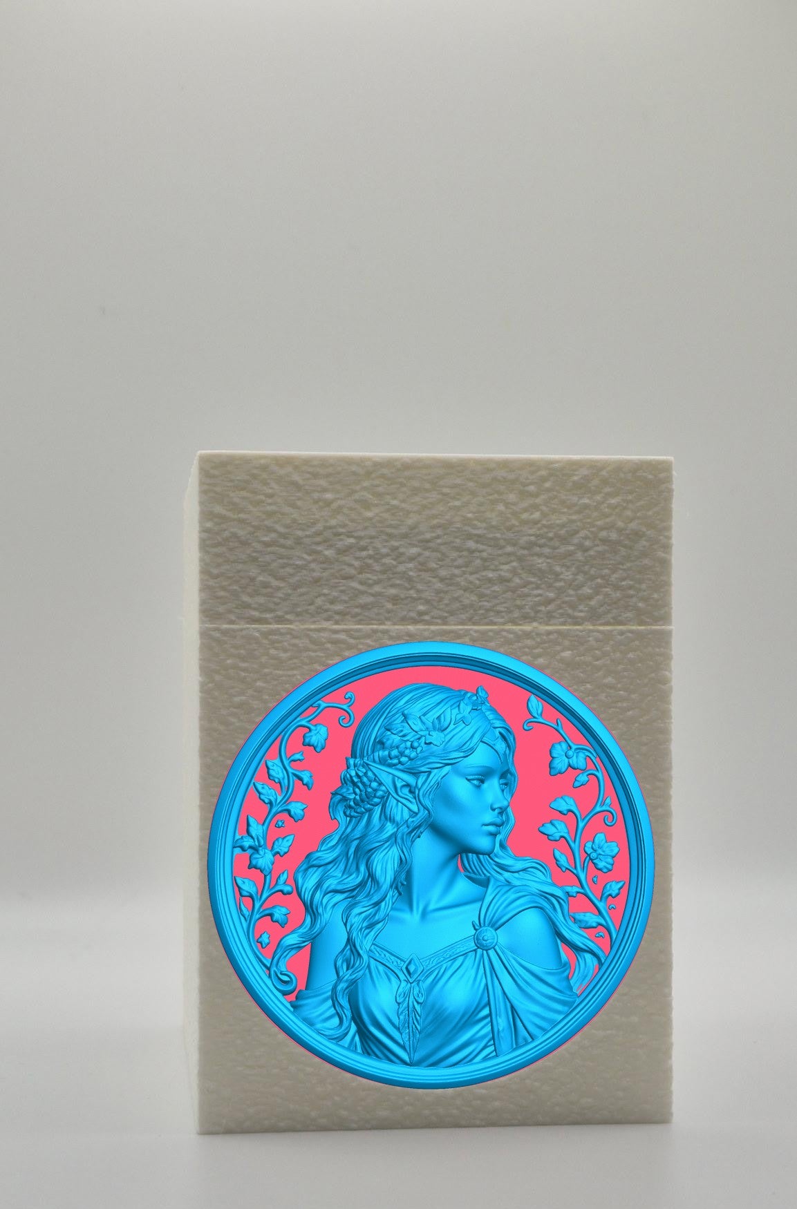 Elf Maiden Card Box — White